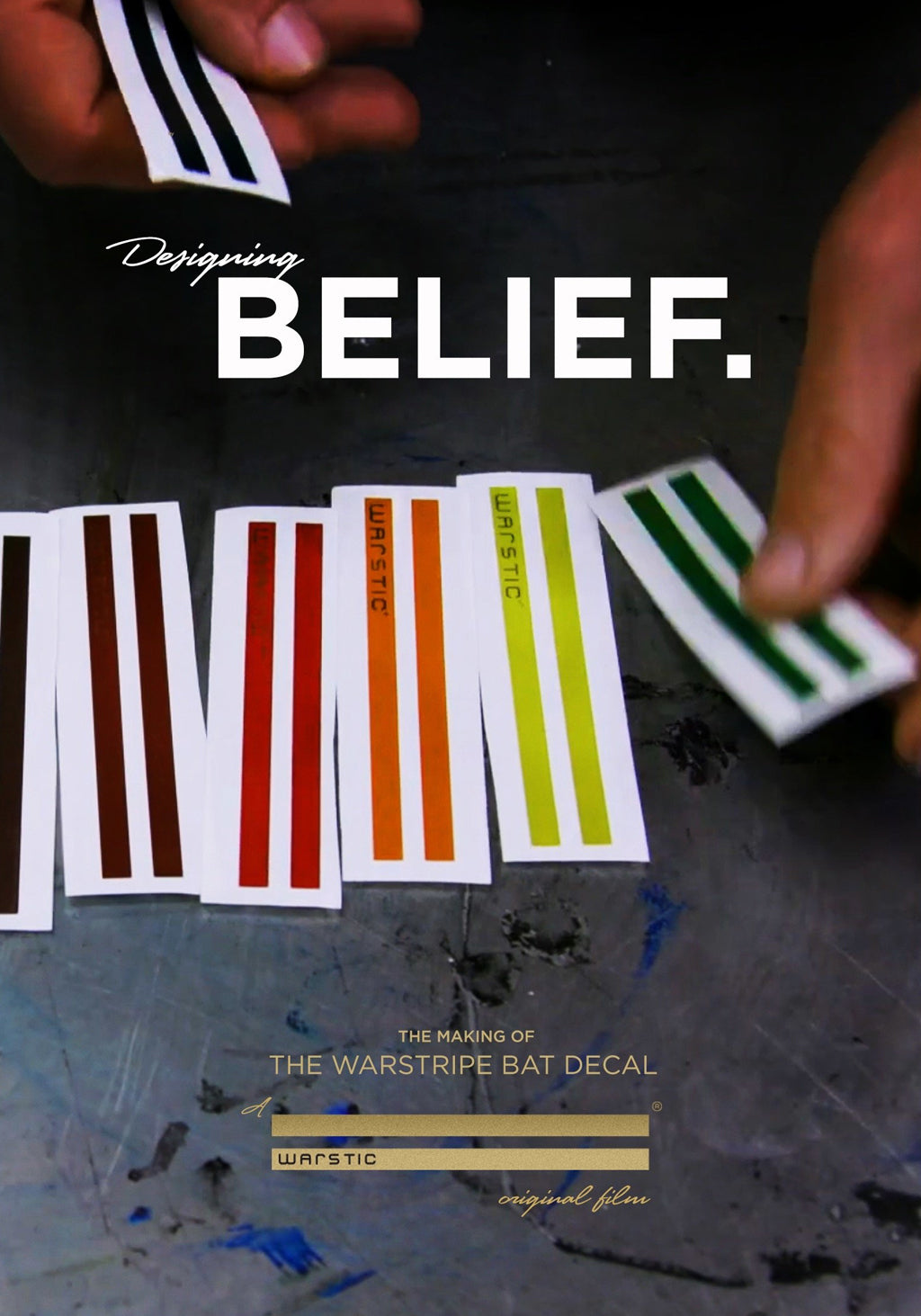 Designing Belief; The Making of the Warstripe Decal