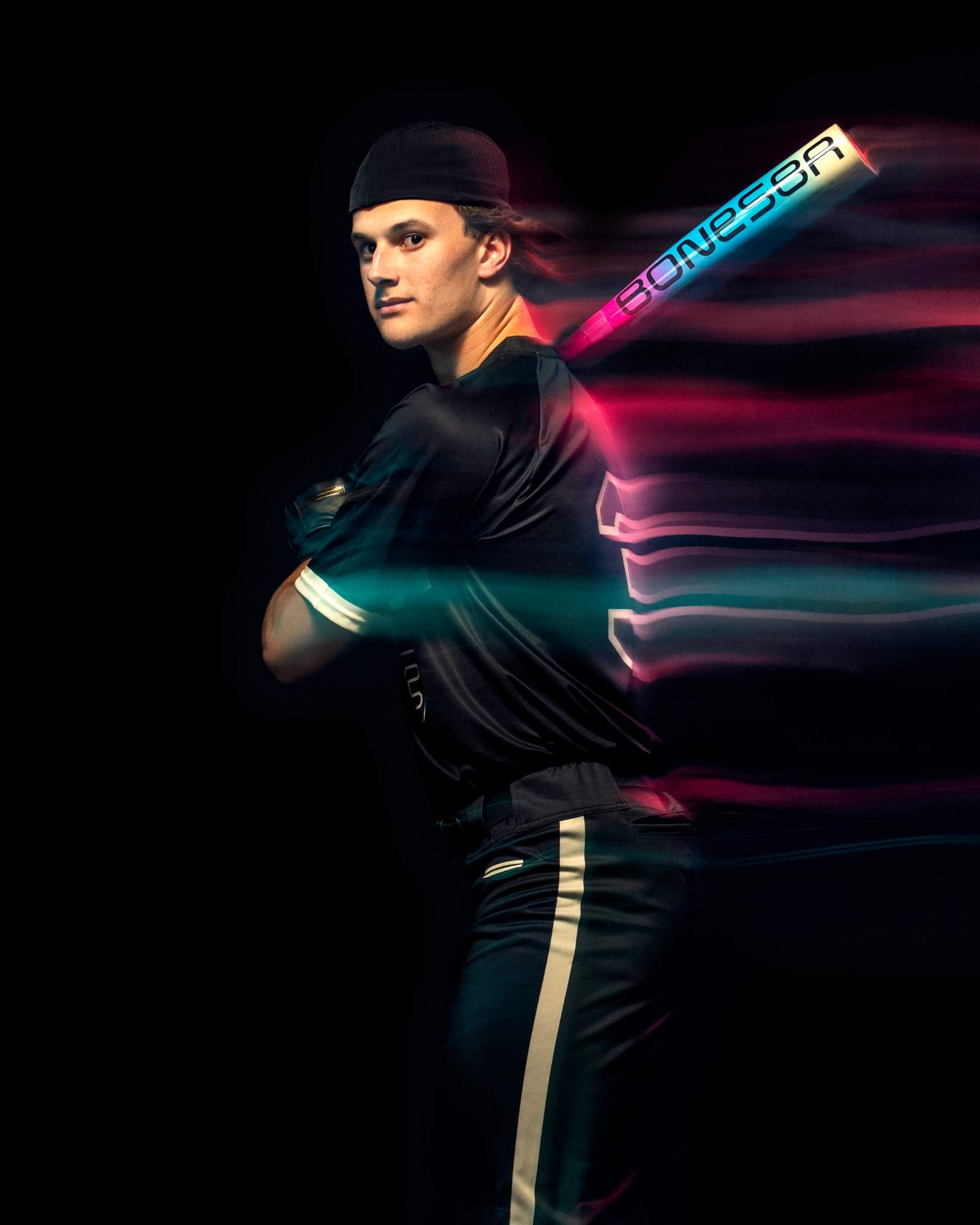 2026 BONESABER HYBRID SOLAR STORM USA METAL BASEBALL BAT -5