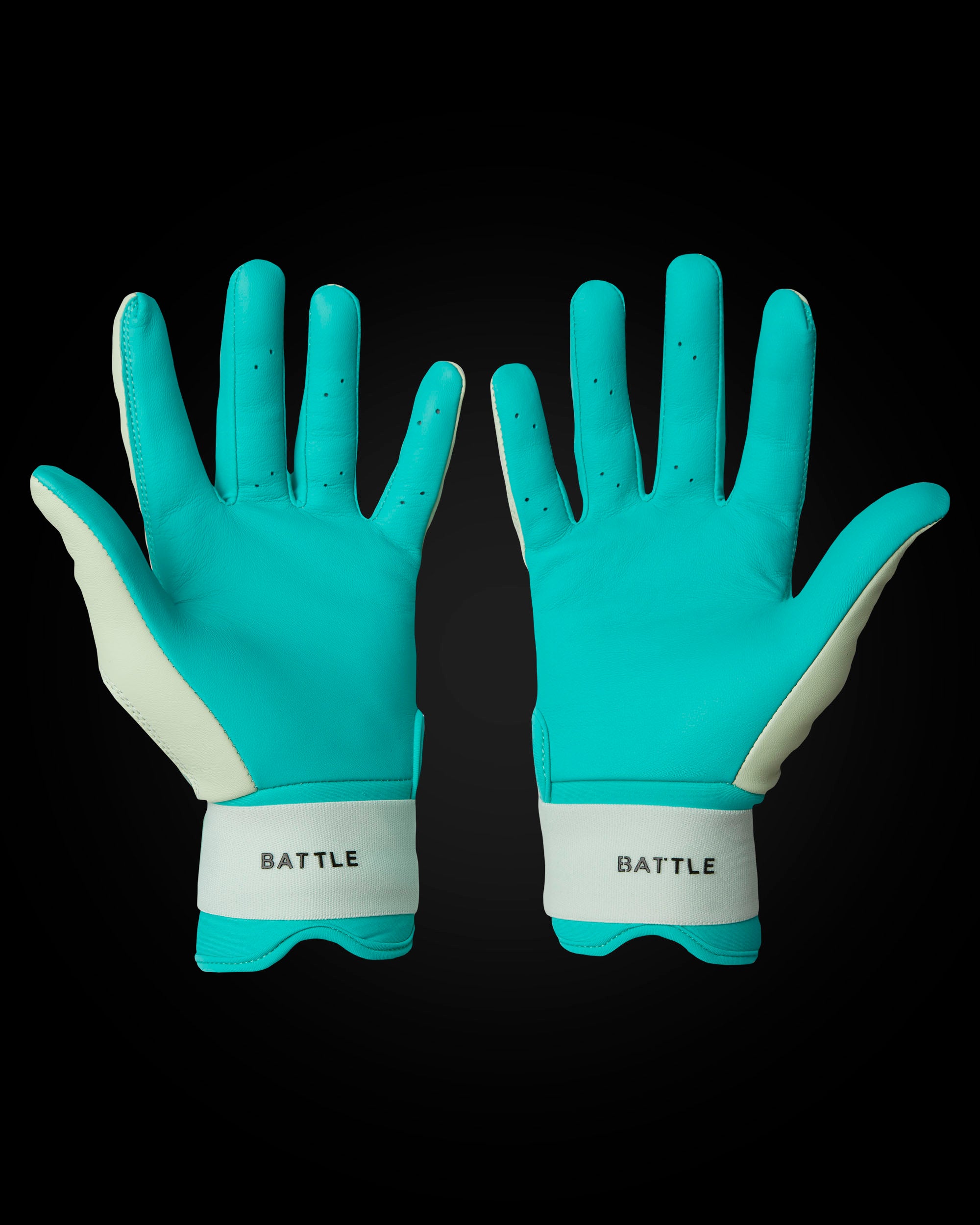 IK3 PRO CABRETTA LONG CUFF BATTING GLOVES "MINT CHIP"