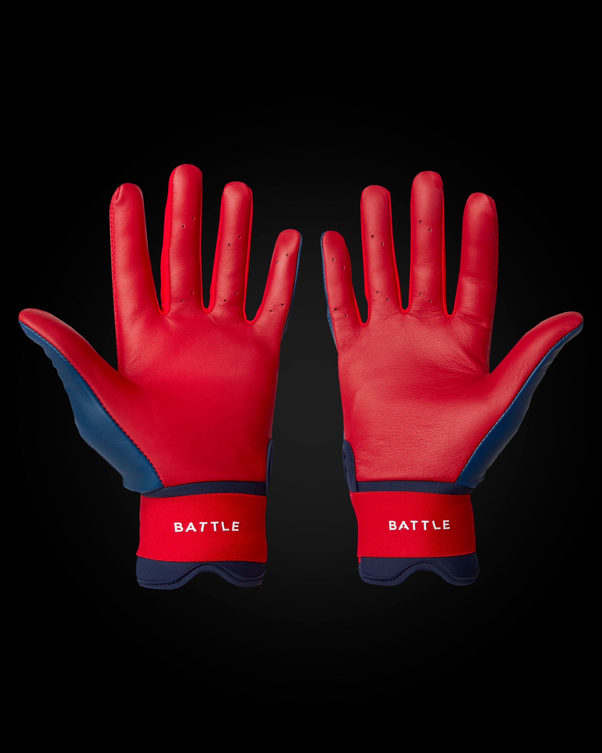IK3 PRO CABRETTA LONG CUFF BATTING GLOVES "USA" - Warstic