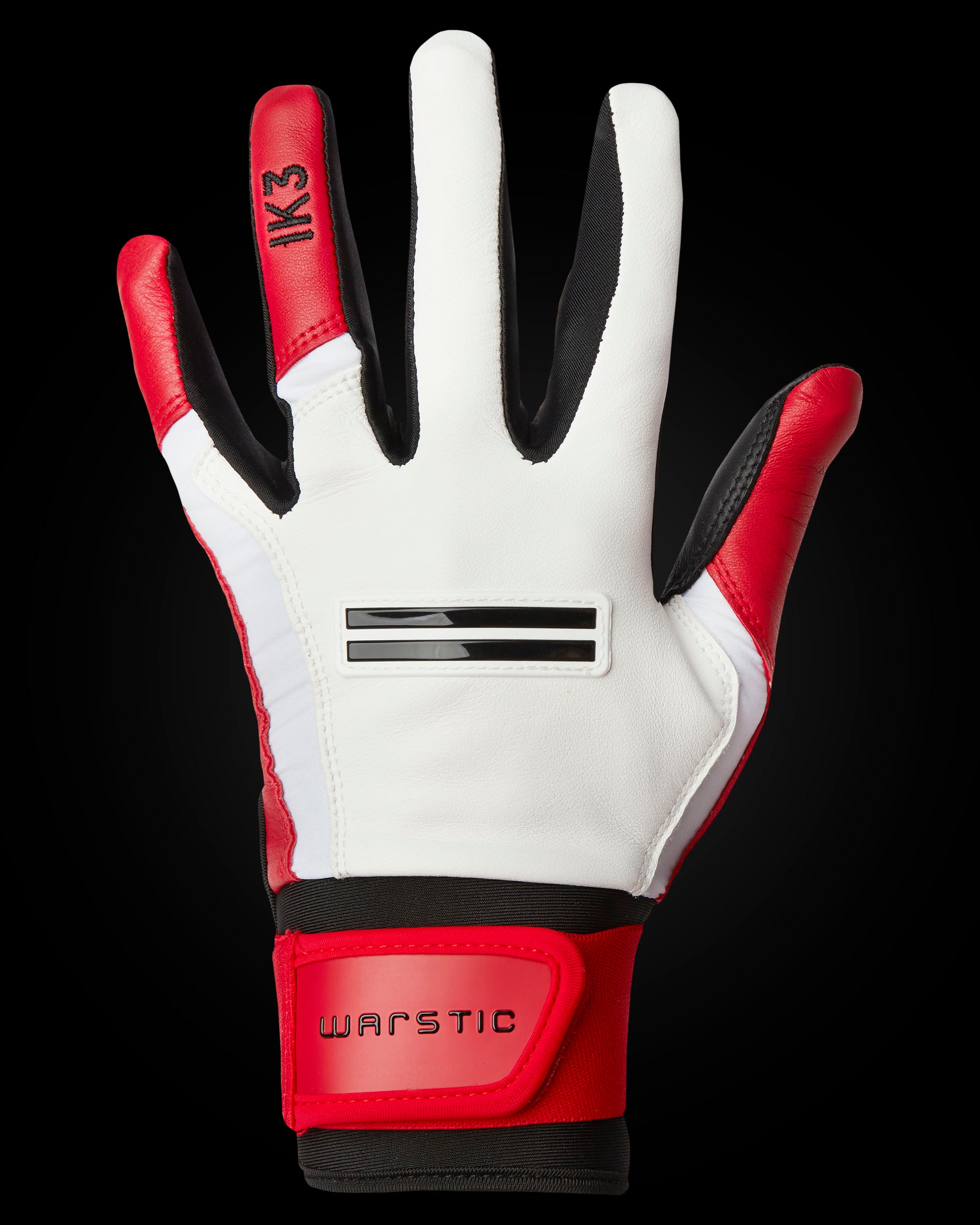 IK3 PRO CABRETTA LONG CUFF BATTING GLOVES "OLD GLORY" - Warstic