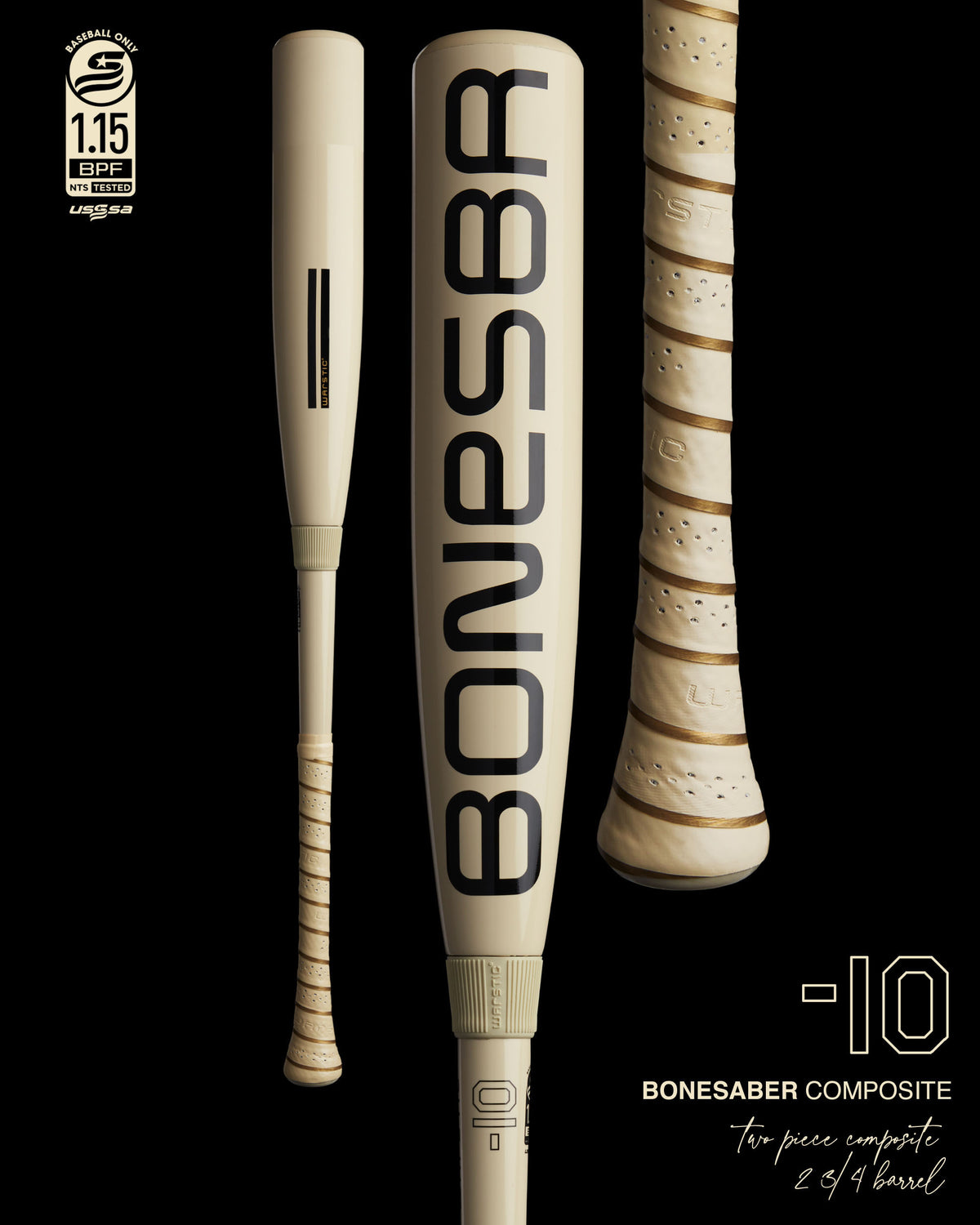 BONESABER™ COMPOSITE USSSA BASEBALL BAT -10