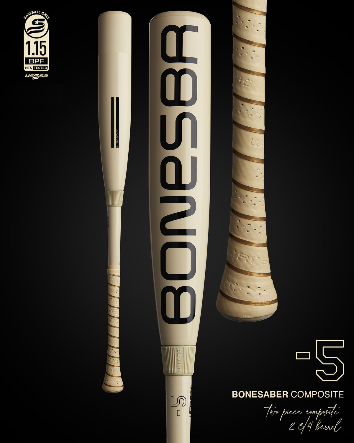 BONESABER™ COMPOSITE USSSA BASEBALL BAT -5