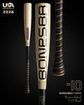 2026 BONESABER HYBRID USA METAL BASEBALL BAT -10 - Warstic