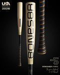 2026 BONESABER HYBRID USA METAL BASEBALL BAT -5 - Warstic