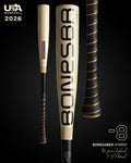 2026 BONESABER HYBRID USA METAL BASEBALL BAT -8 - Warstic
