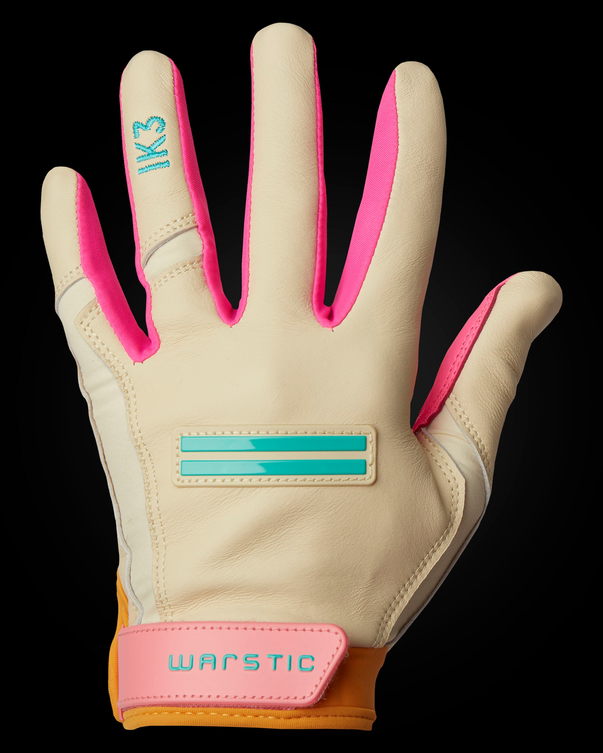 IK3 PRO SHORT CUFF BATTING GLOVES "TROPIC THUNDER"