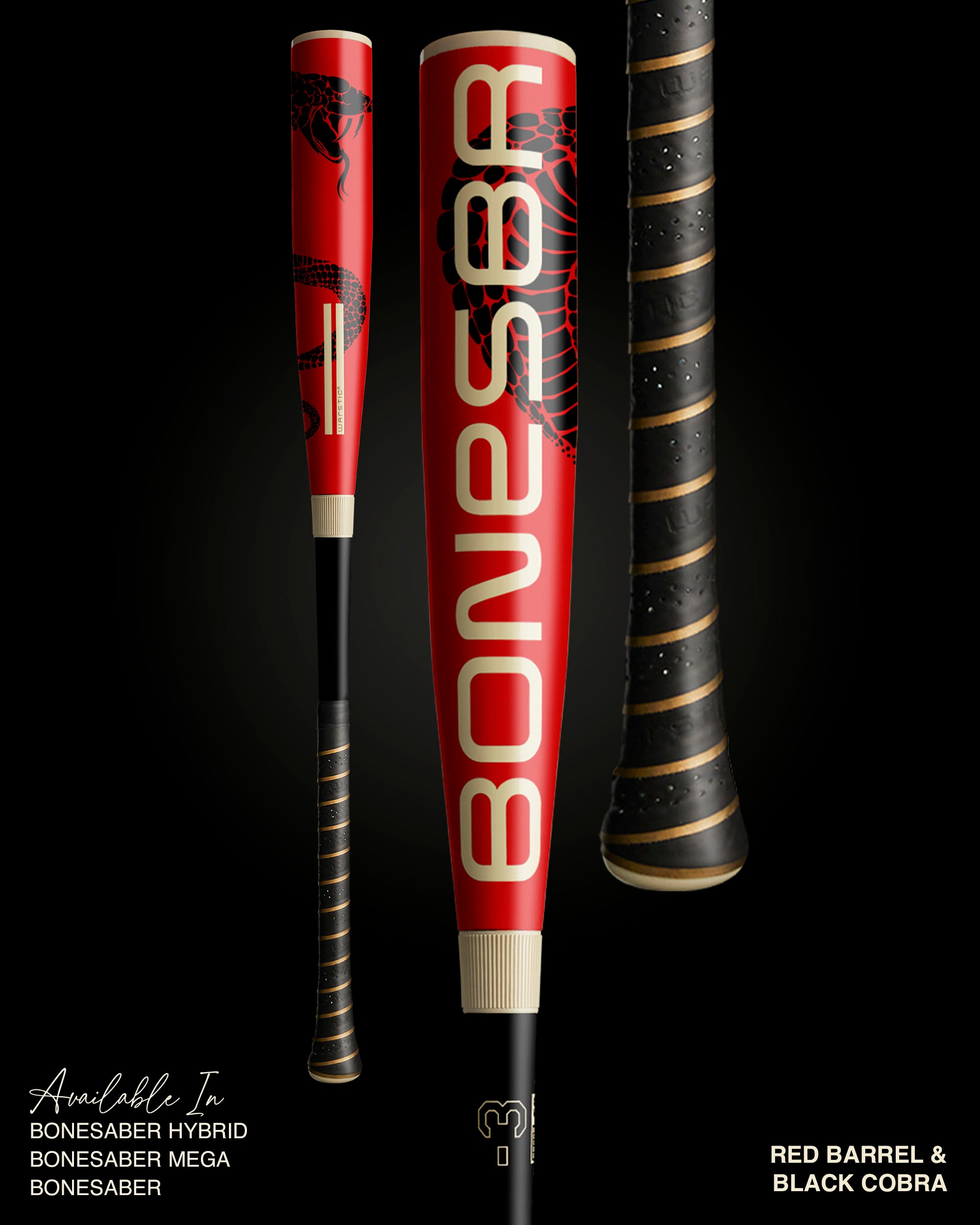 WARSTIC CUSTOMS "COBRA STRIKE" EDITION METAL BAT