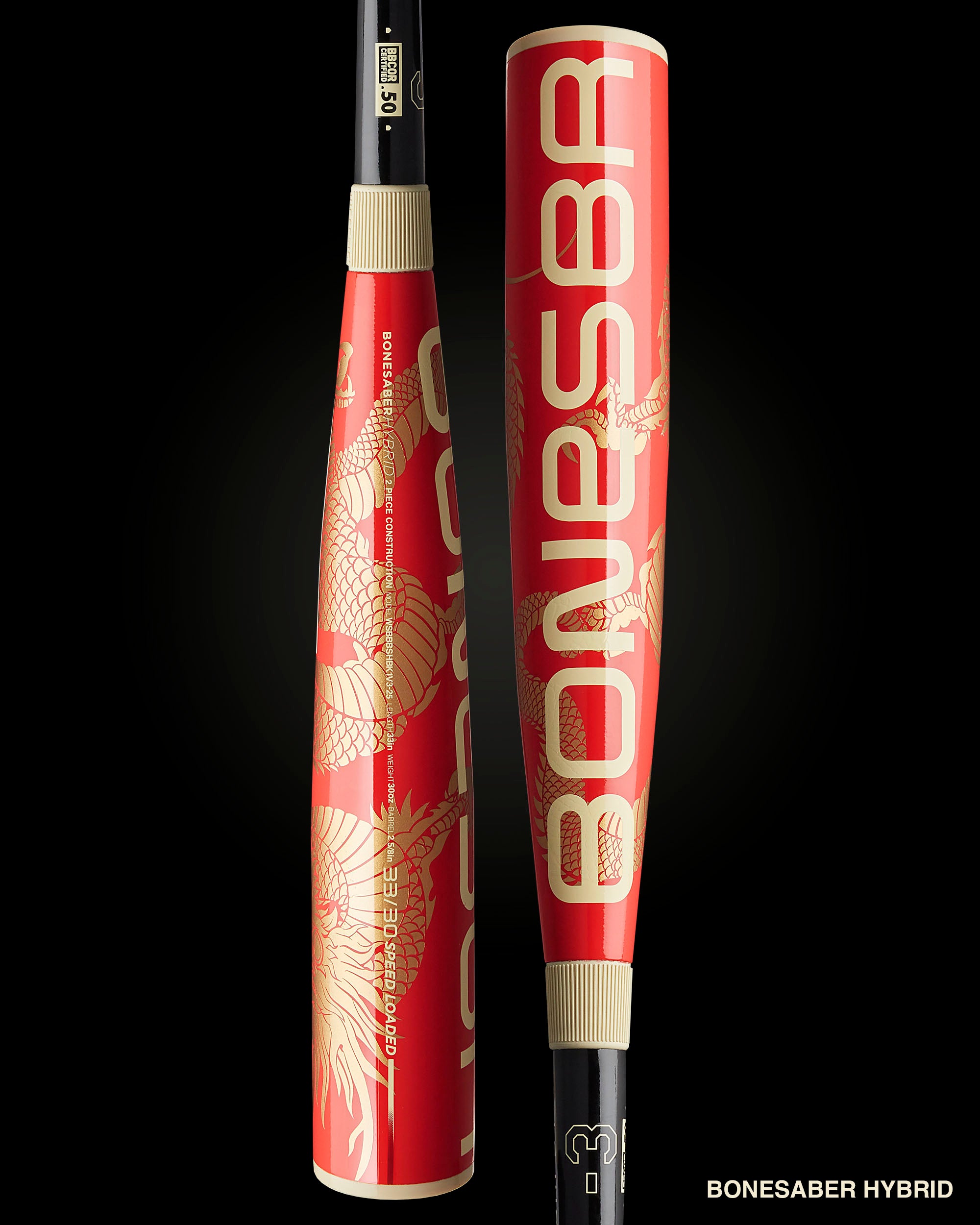 WARSTIC CUSTOMS "LUCKY DRAGON" EDITION METAL BAT