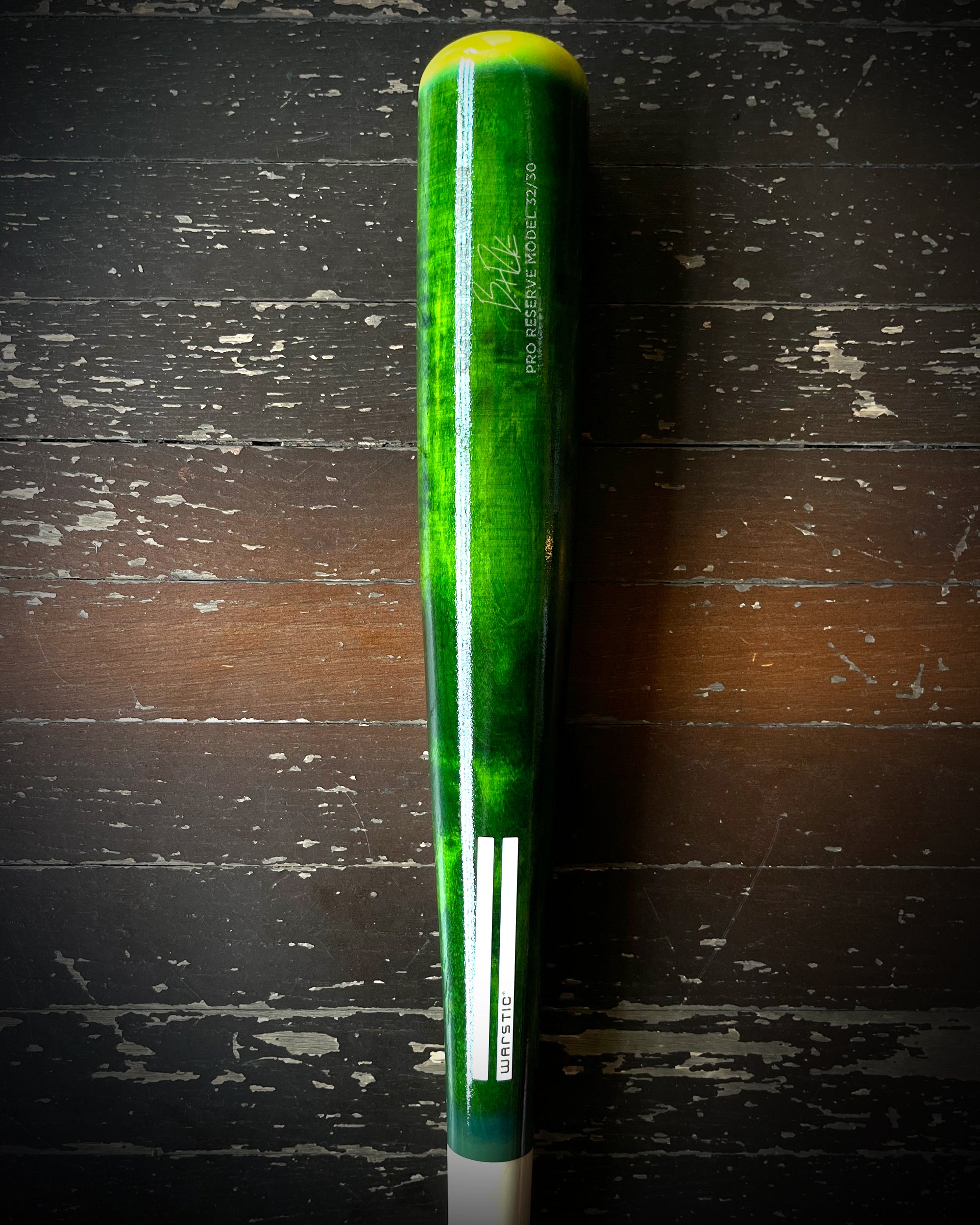 LTD ED WSBR19 PRO SIGNATURE WOOD BAT #5 (BRENT ROOKER MODEL)