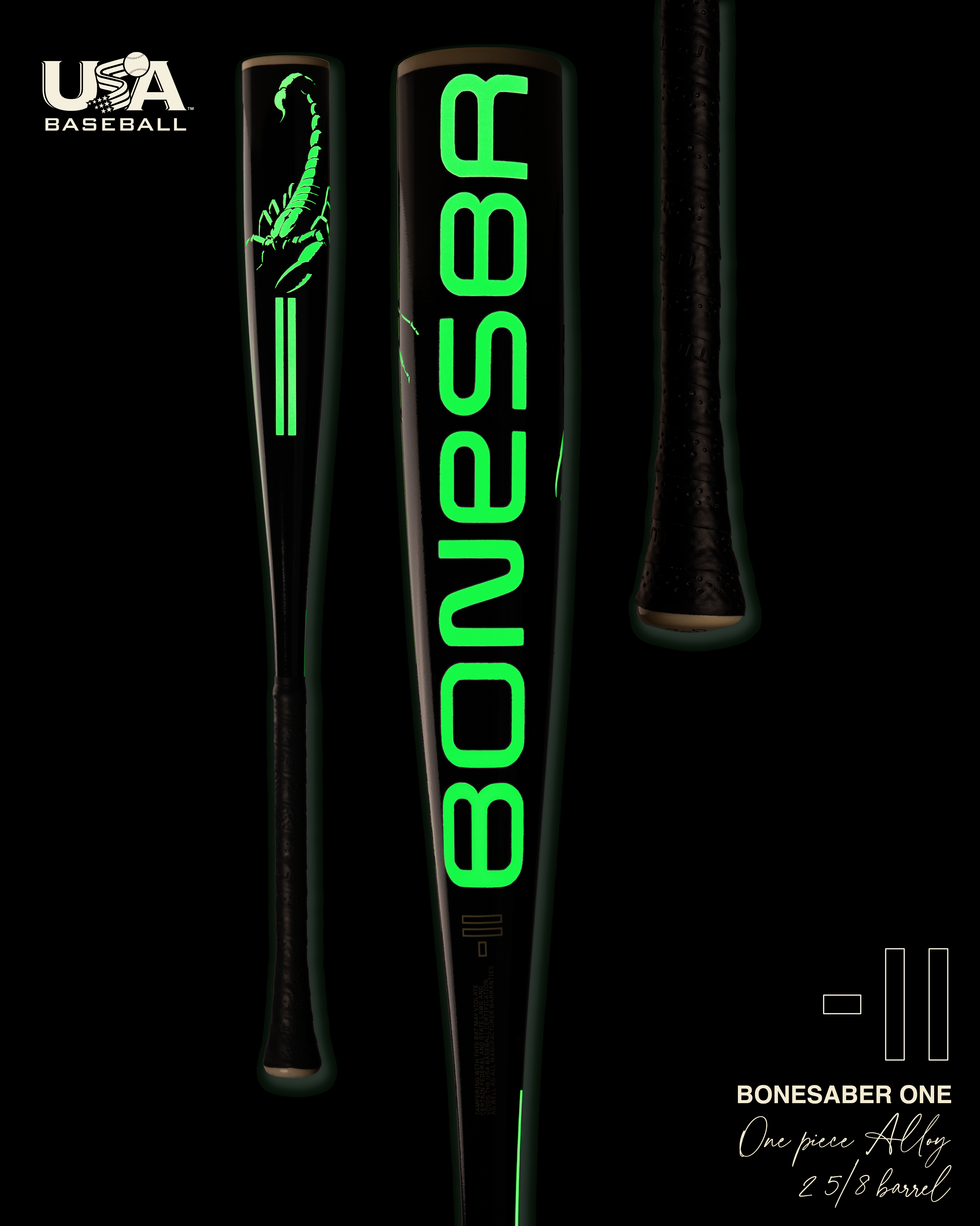 2026 BONESABER "NITEVZN" LIMITED EDITION BATS