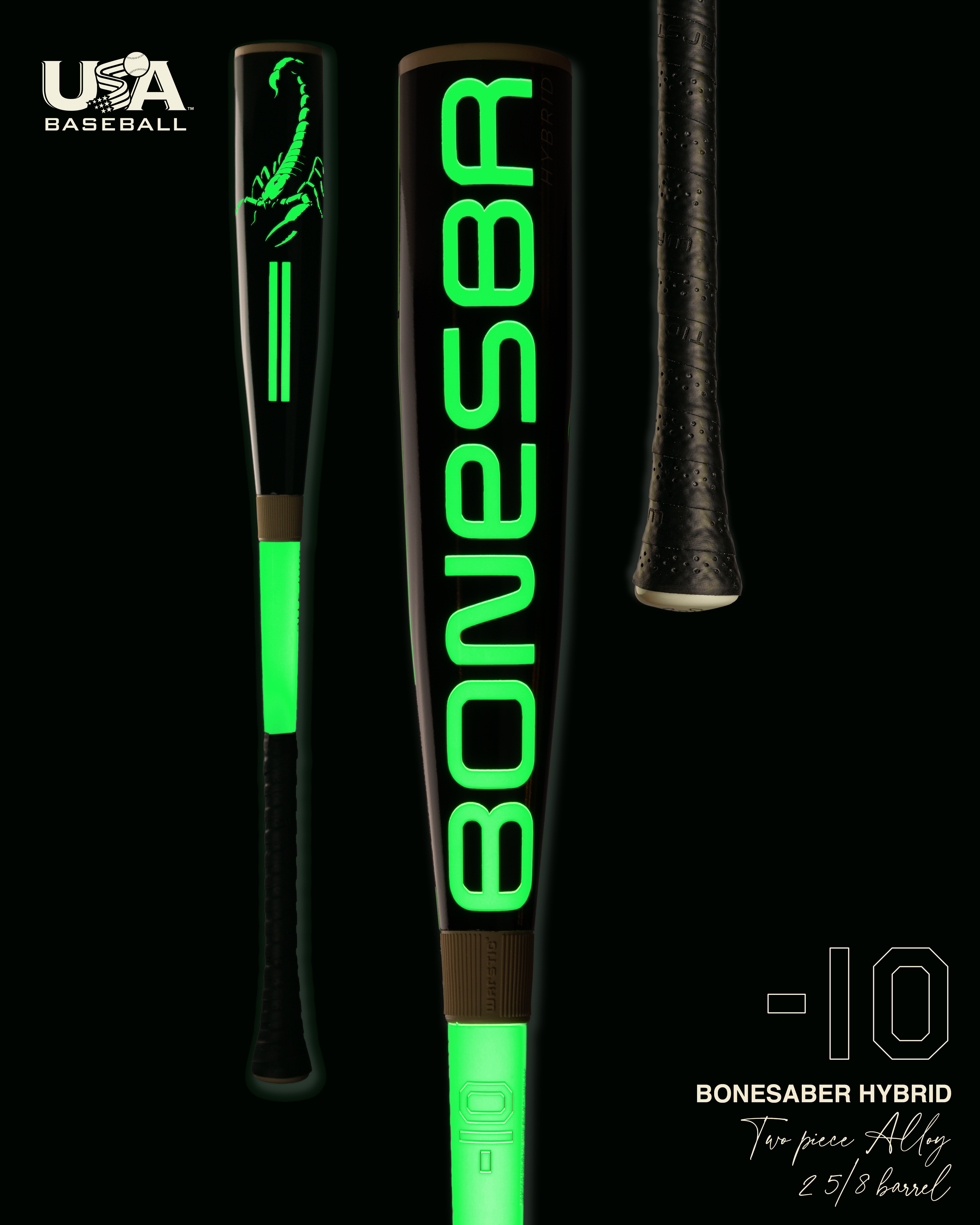2026 BONESABER "NITEVZN" LIMITED EDITION BATS