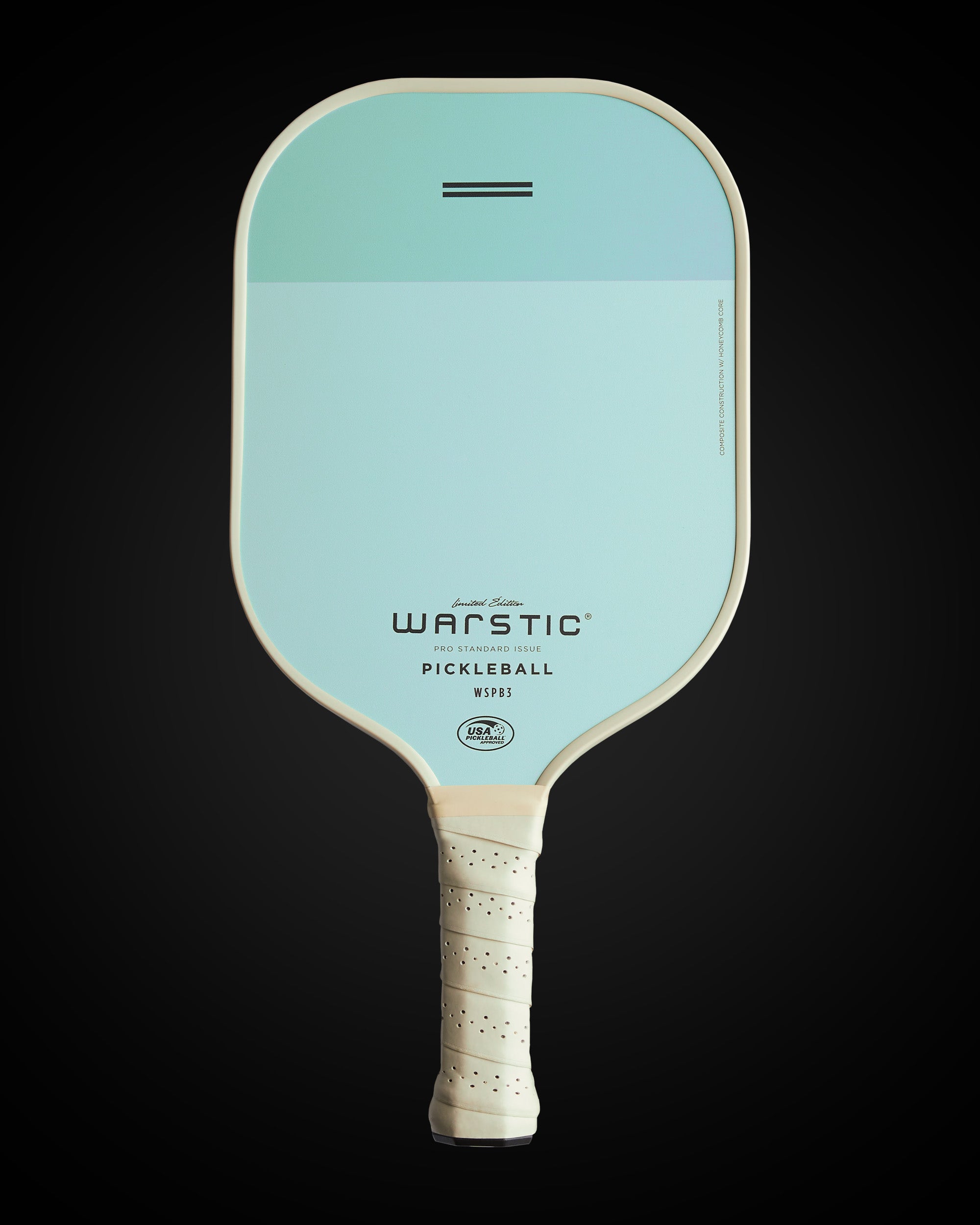 WSPB3 PRO STD ISSUE | STANDARD SHAPE | COMPOSITE SURFACE PICKLEBALL PADDLE - LTD ED POWDER BLUE