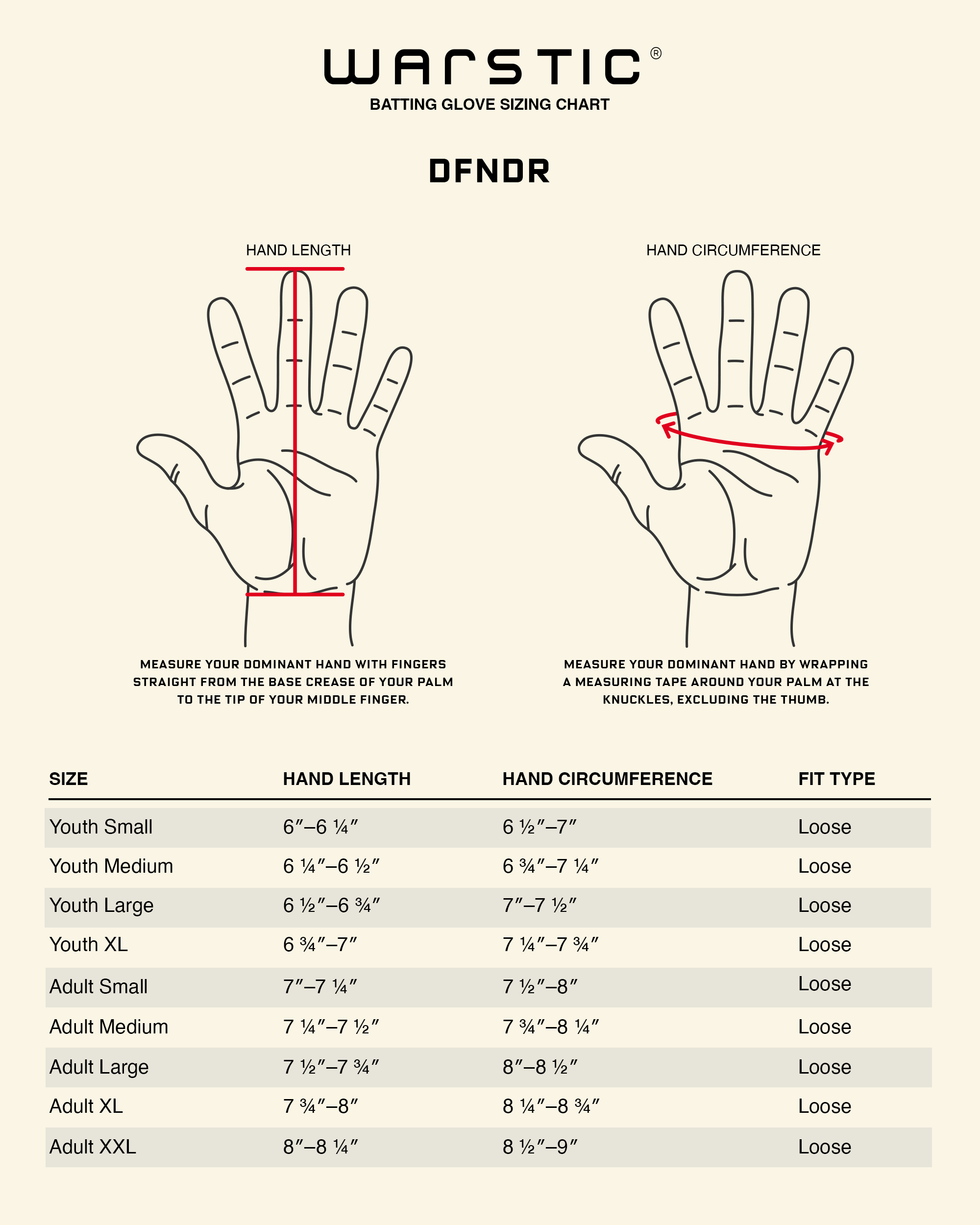 DFNDR BATTING GLOVES "BLACK"