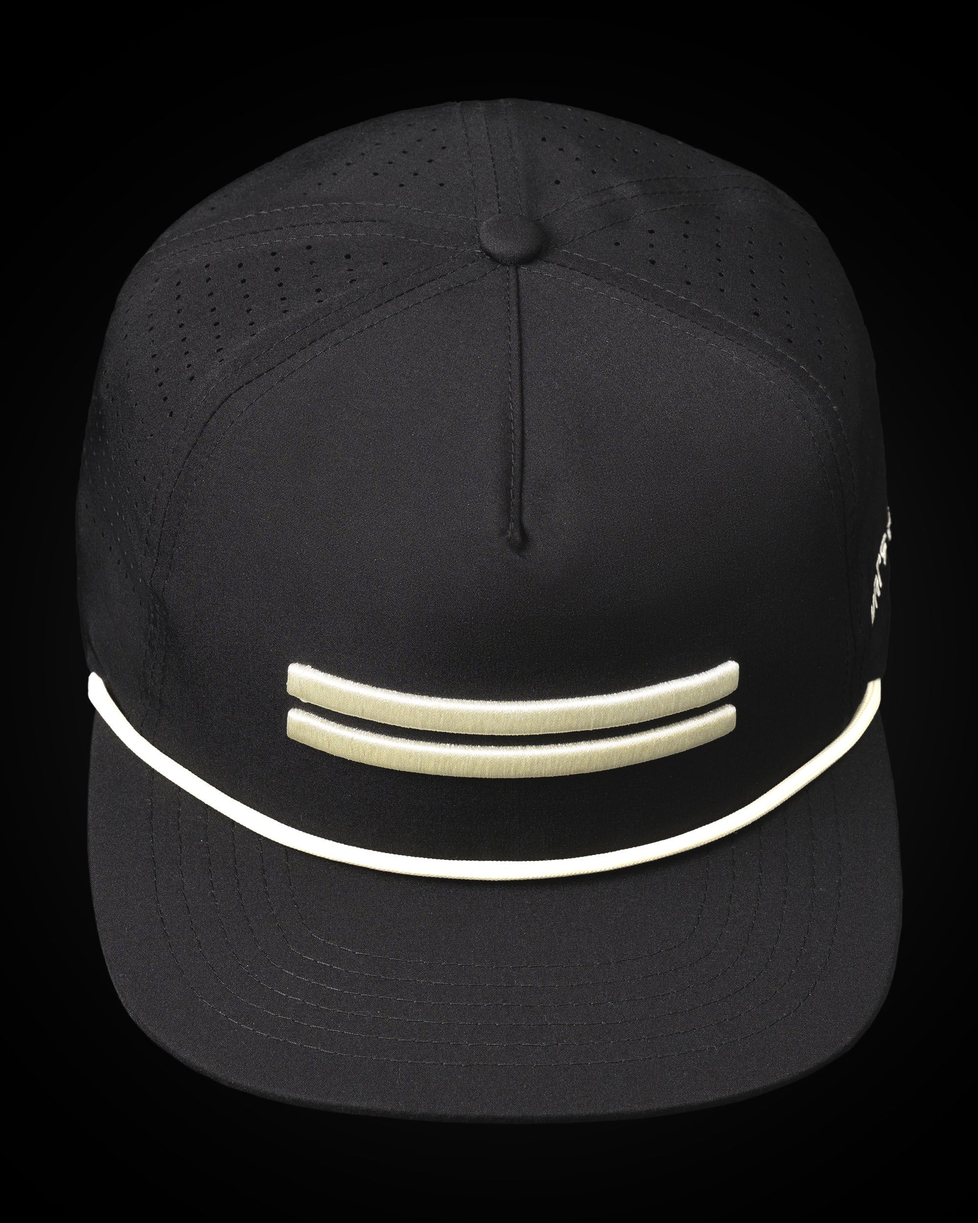 WARSTRIPE ROPE UNSTRUCTURED SNAPBACK (BLACK)