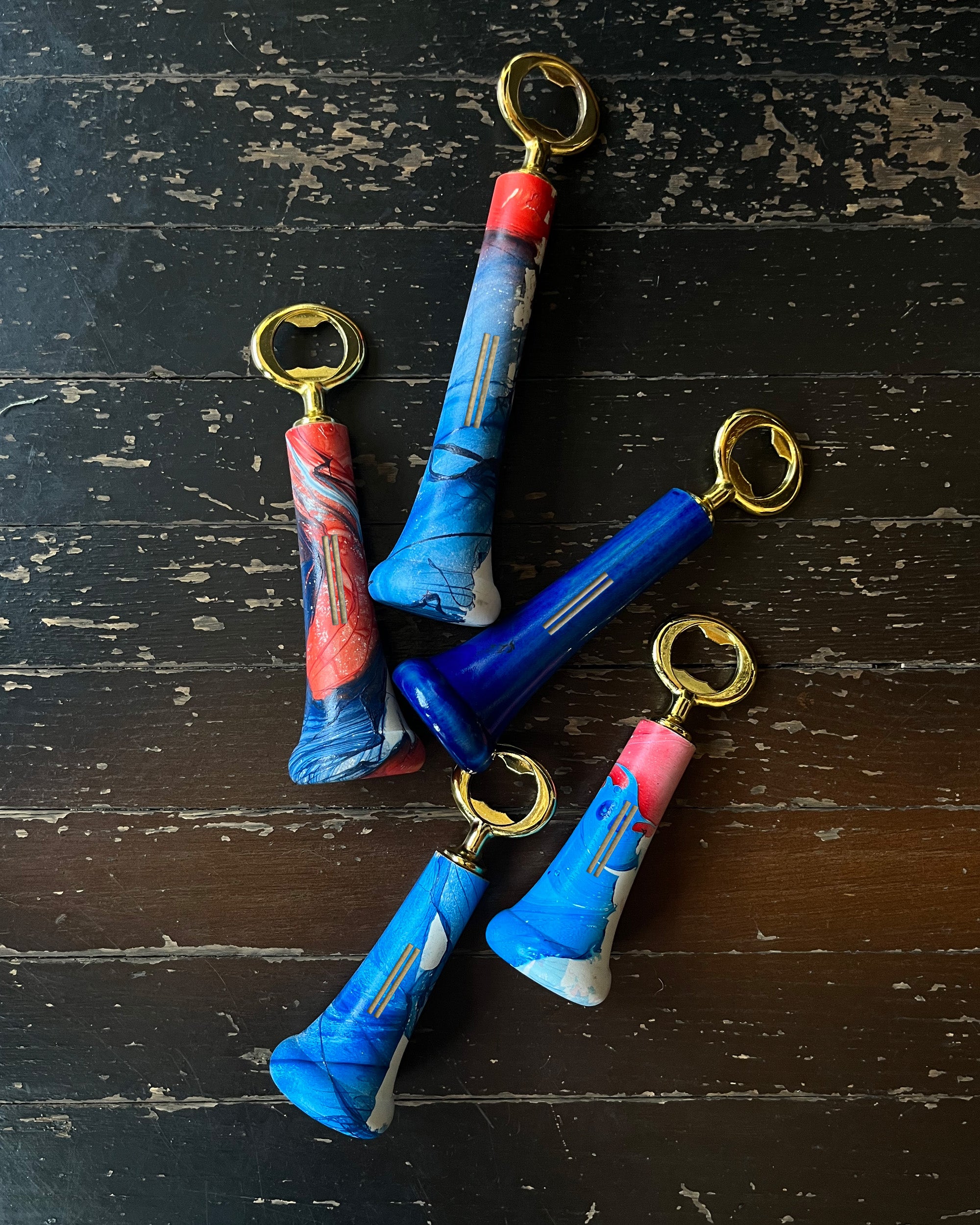 FACTORY ARTIST BOTTLE OPENER “AMERICAN HYDRO” STYLE