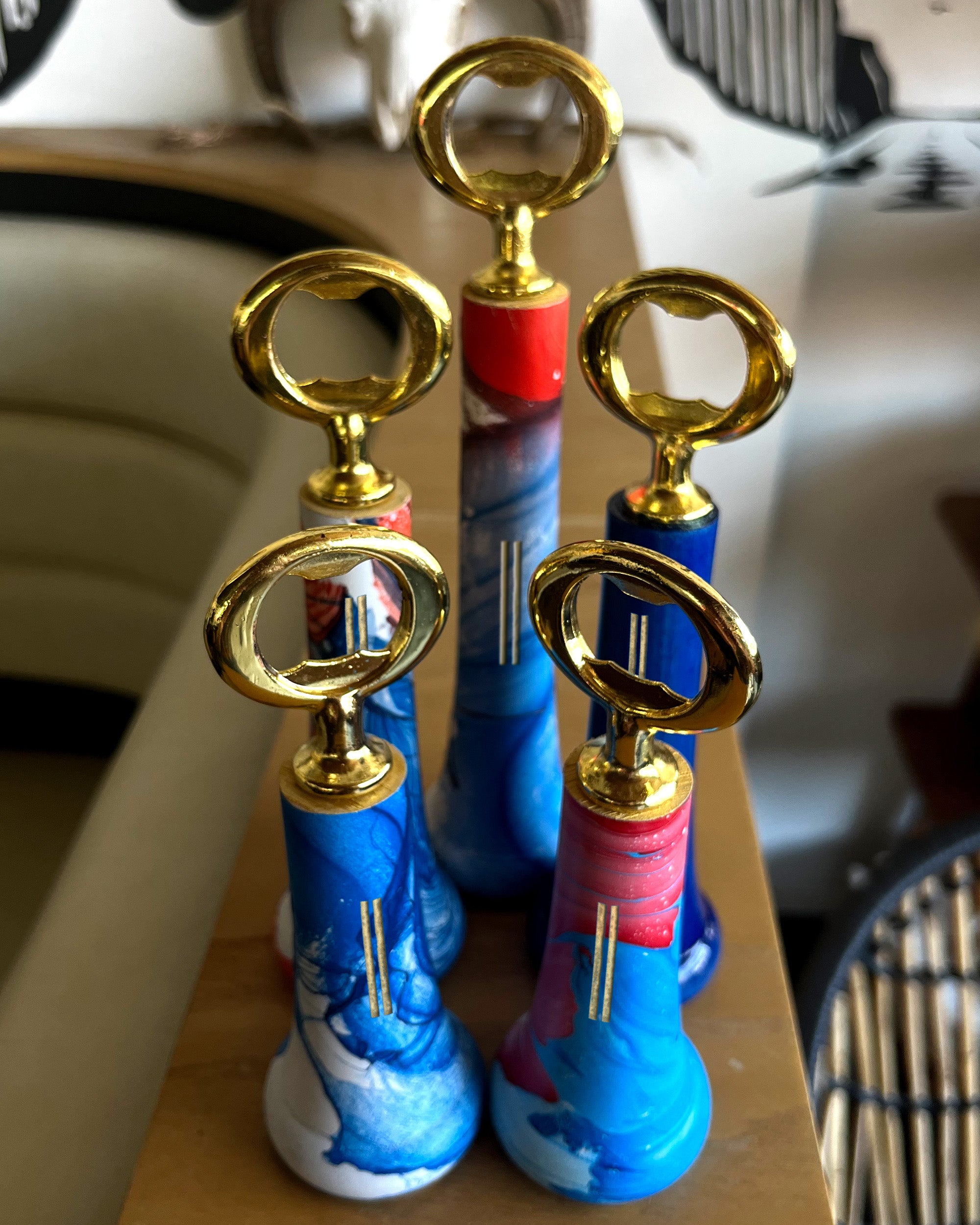 FACTORY ARTIST BOTTLE OPENER “AMERICAN HYDRO” STYLE