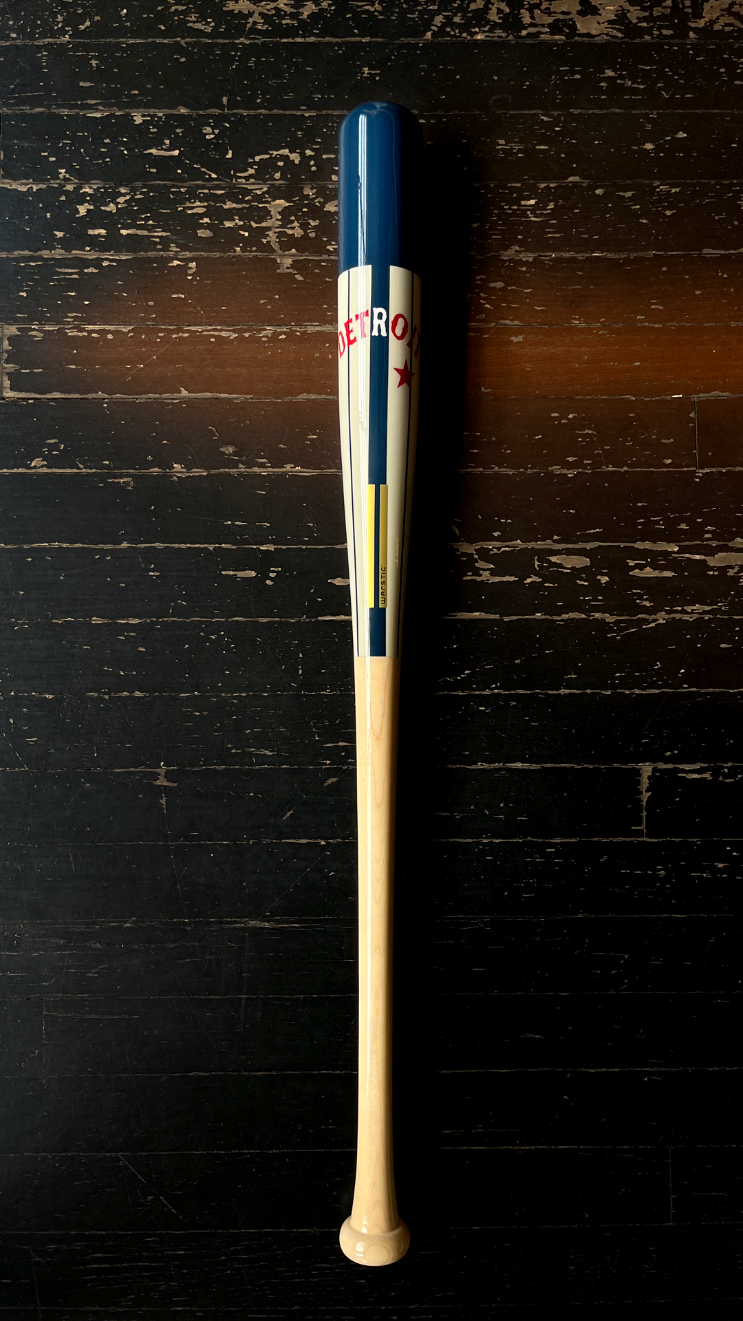 Detroit Stars Warstic Customs Trophy Wood Bat