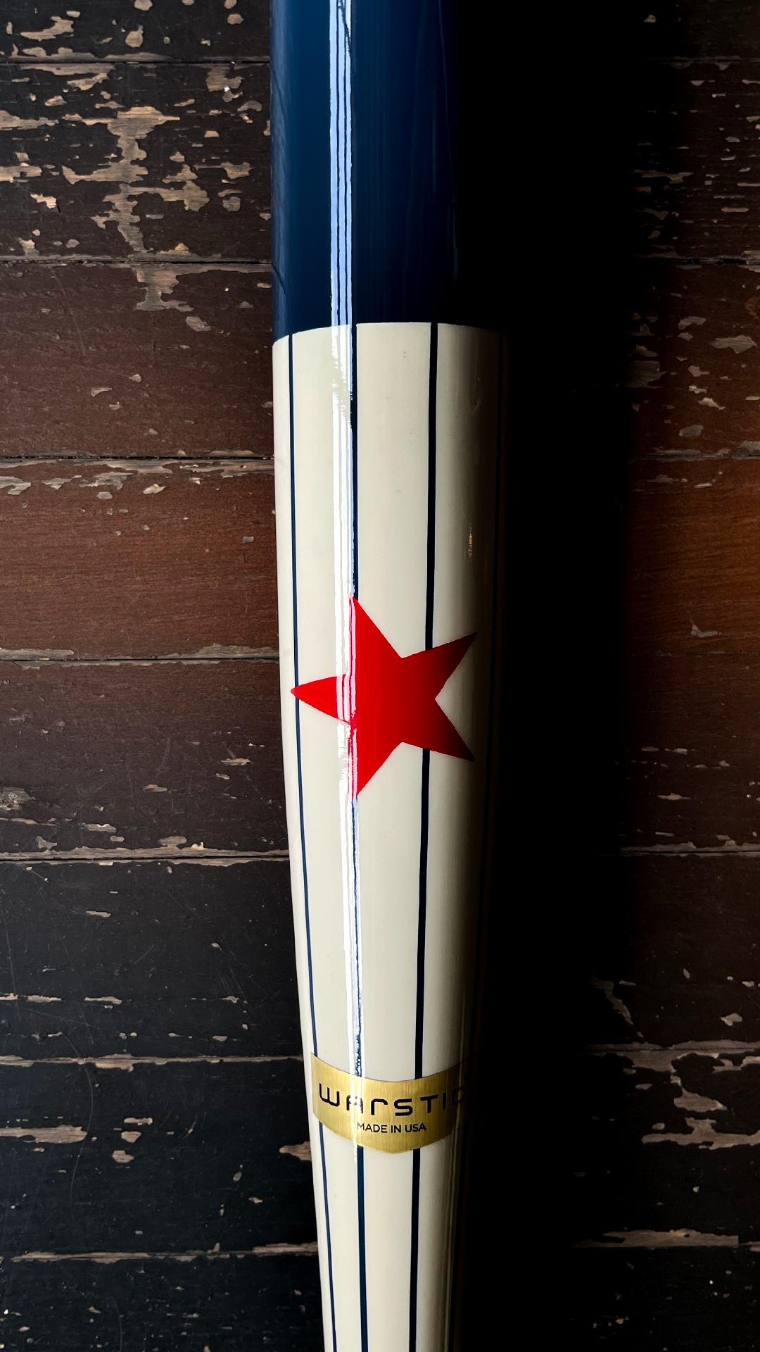 Detroit Stars Warstic Customs Trophy Wood Bat