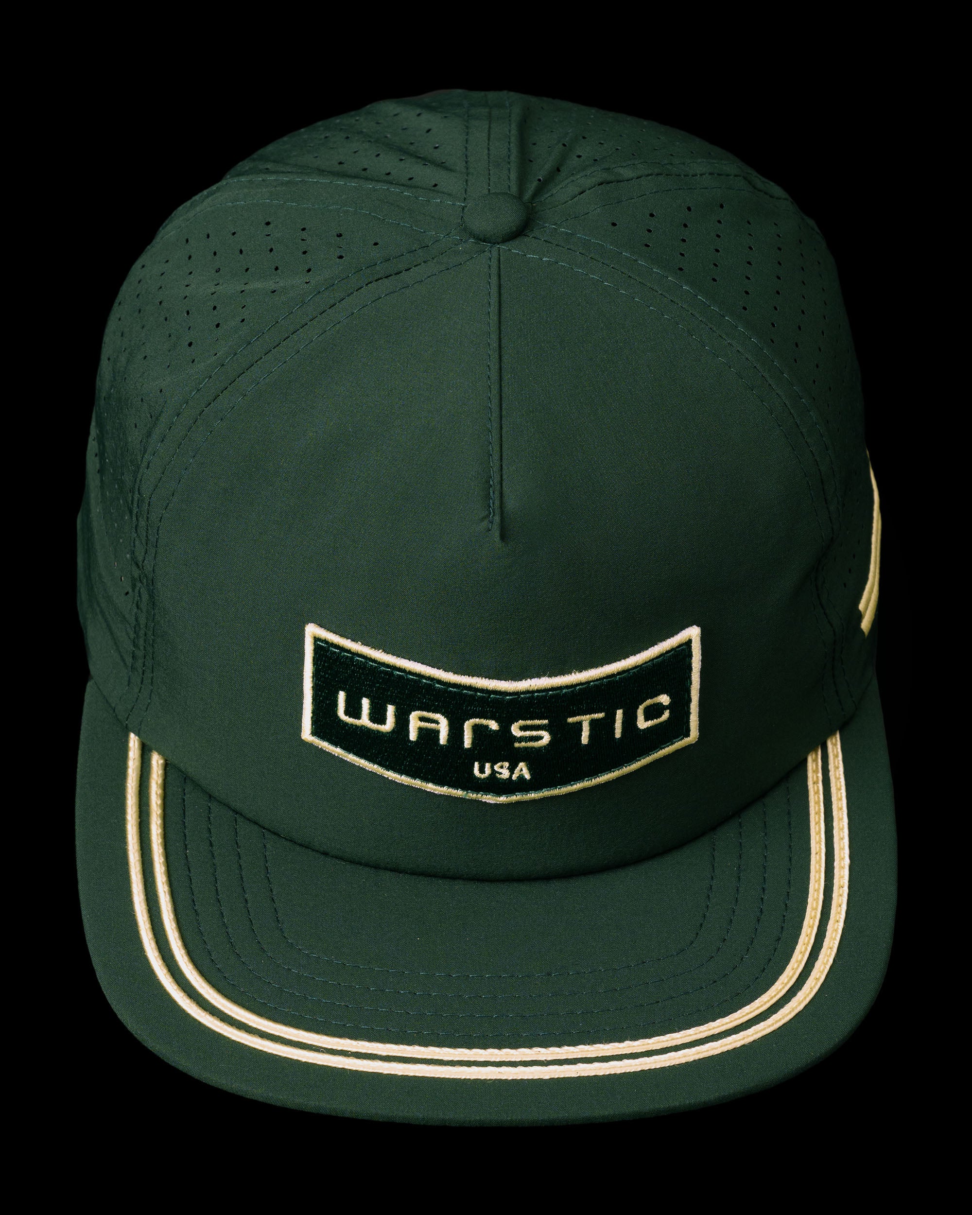 WARSTIC CHEVRON UNSTRUCTURED SNAPBACK (FOREST)