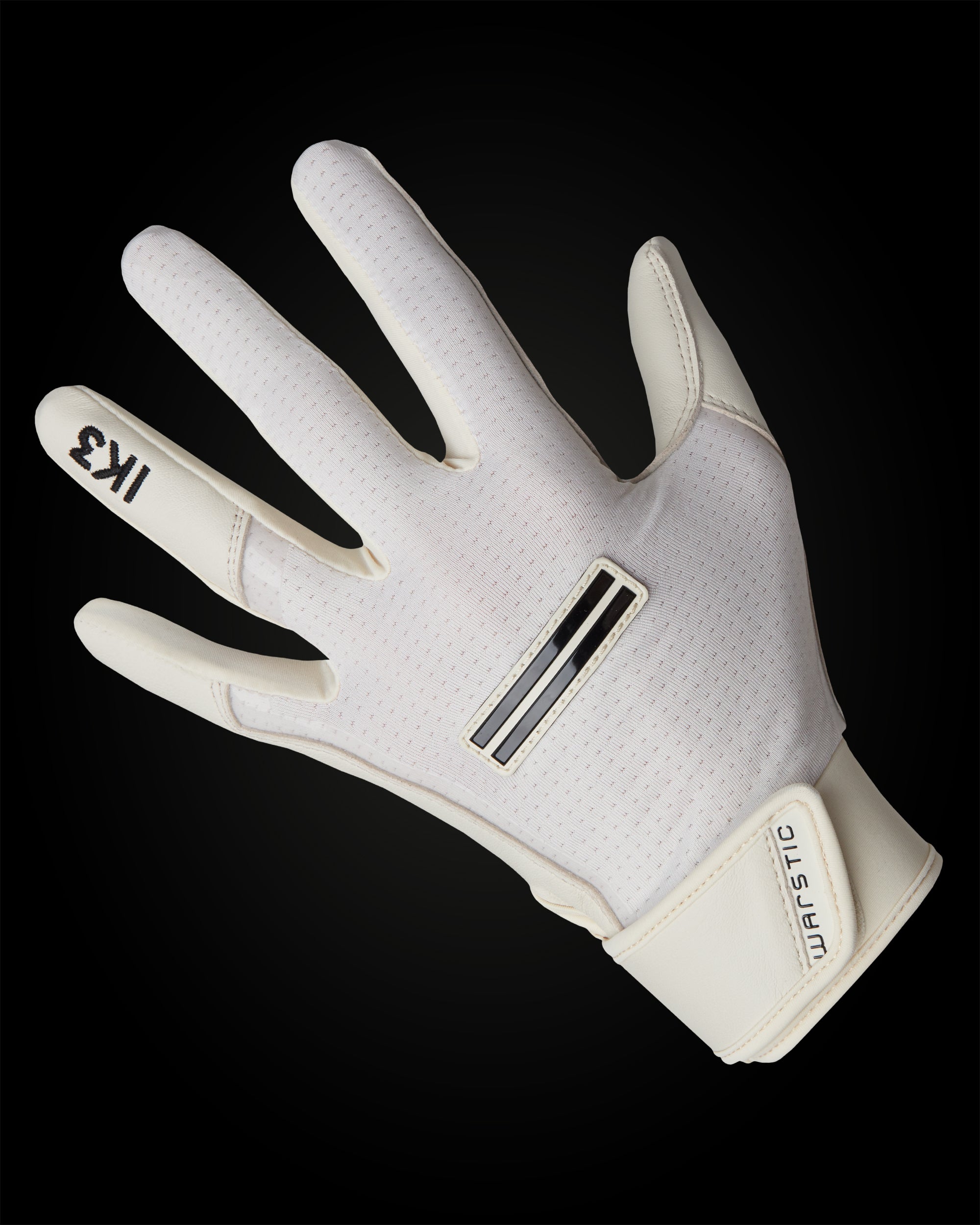 batting gear IK3 Pro Short Cuff Batting Gloves Bone