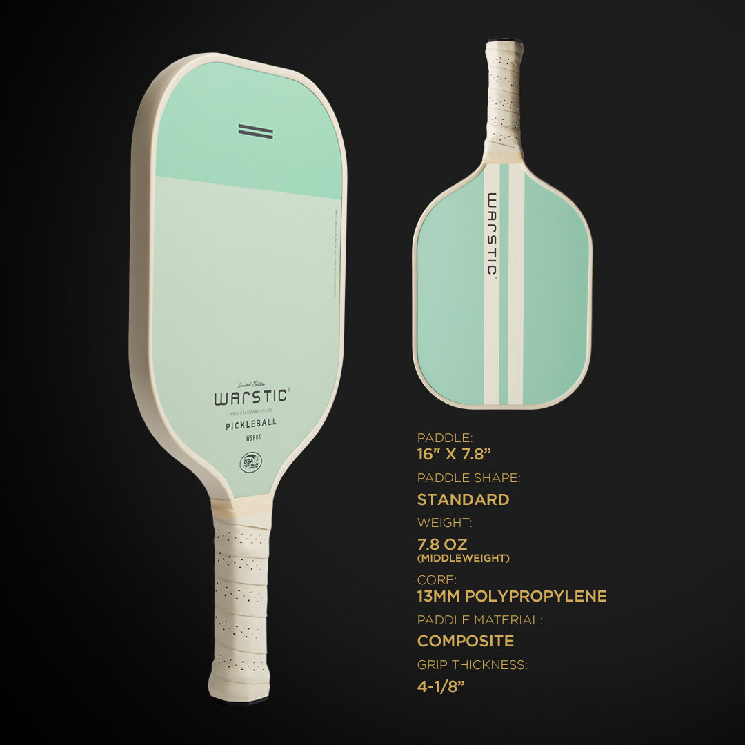 WSPB3 PRO STD ISSUE | STANDARD SHAPE | COMPOSITE SURFACE PICKLEBALL PADDLE | LTD ED MINT