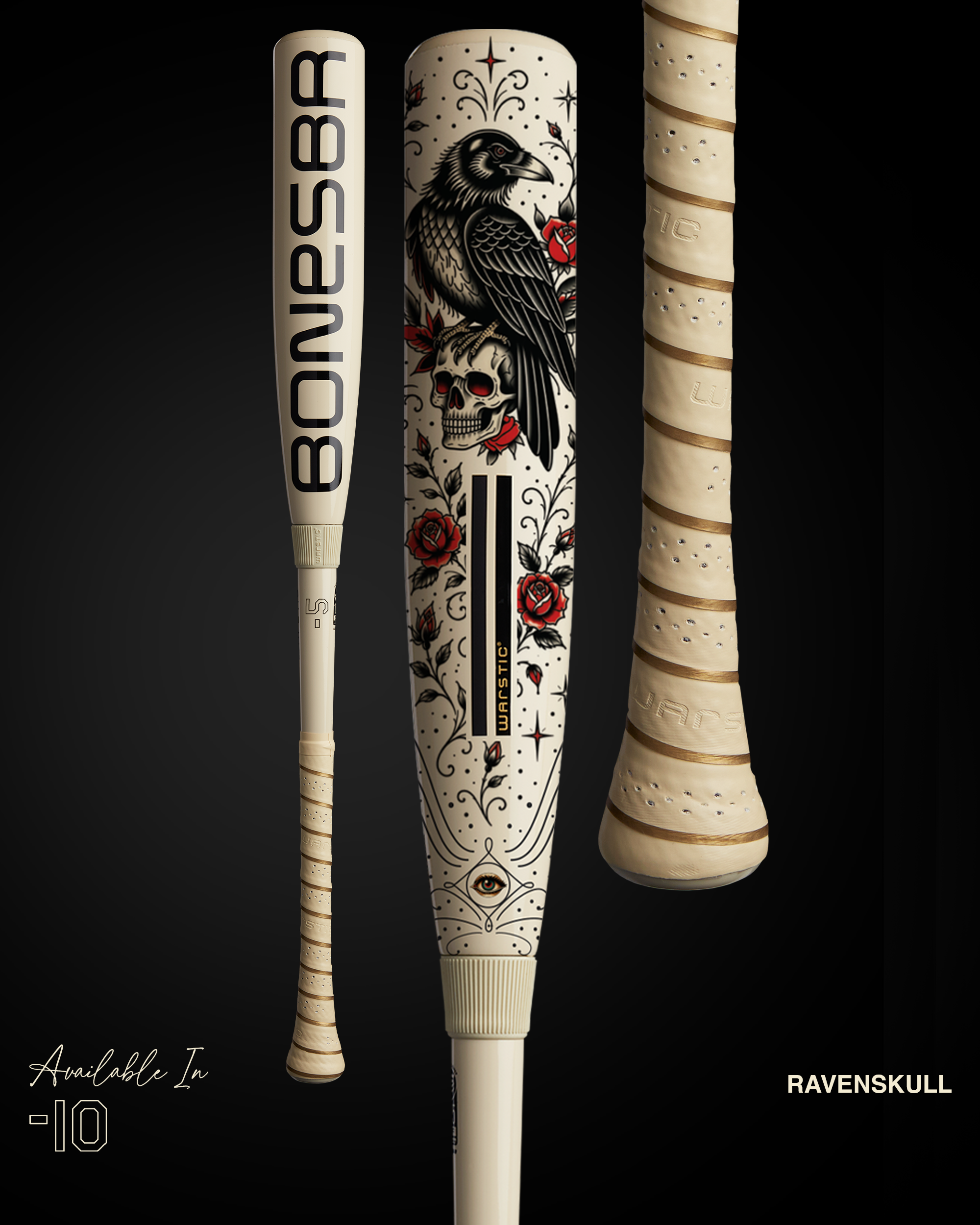 2026 BONESABER COMPOSITE "AMERICANA INK" LIMITED EDITION USSSA BASEBALL BAT
