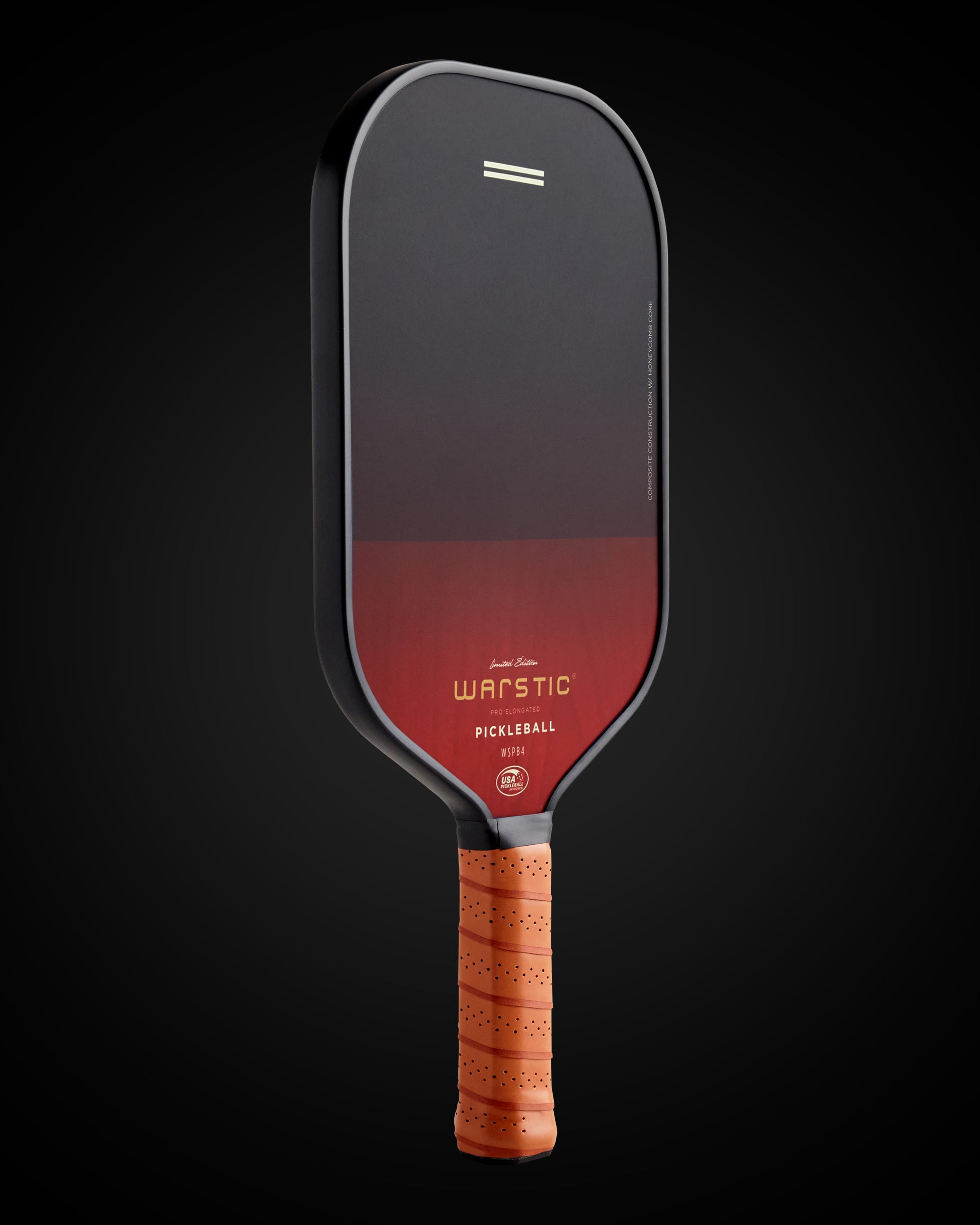 WSPB4 PRO ELONGATED SHAPE | COMPOSITE SURFACE PICKLEBALL PADDLE - LTD ED SCARLET BATTLE
