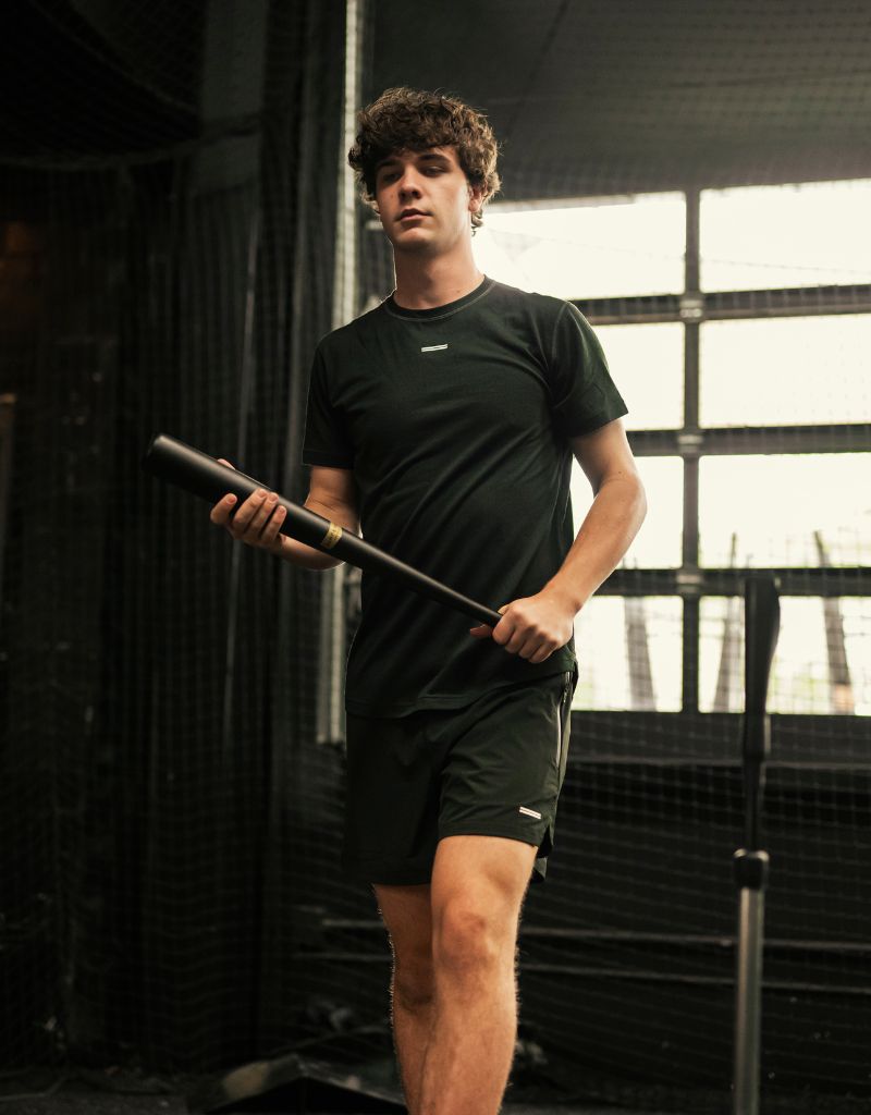 THNDHRT COLLECTION TRAINING APPAREL - SHORT SLEEVE TEE (BLACK)
