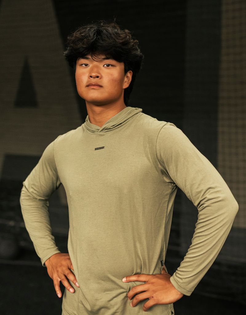 THNDRHRT - HOODED LONG SLEEVE (GRAY)