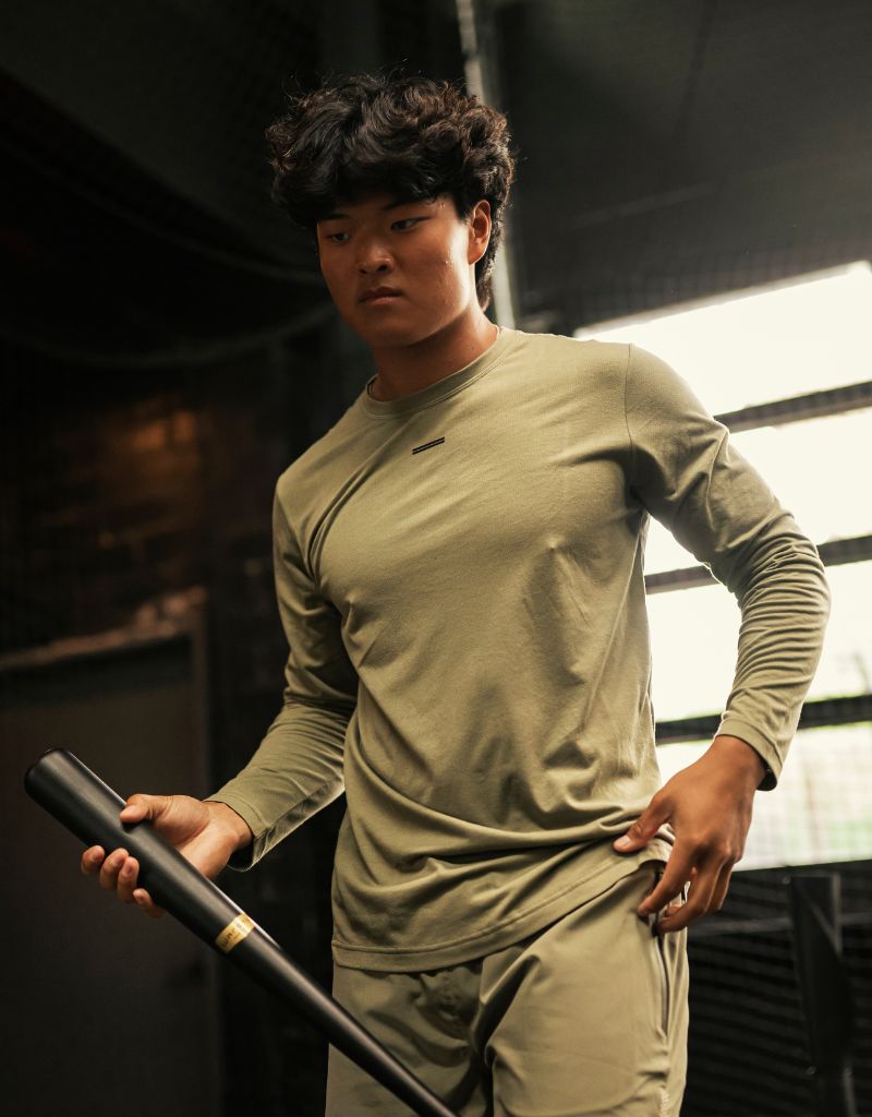 THNDRHRT - LONG SLEEVE TEE (GRAY)