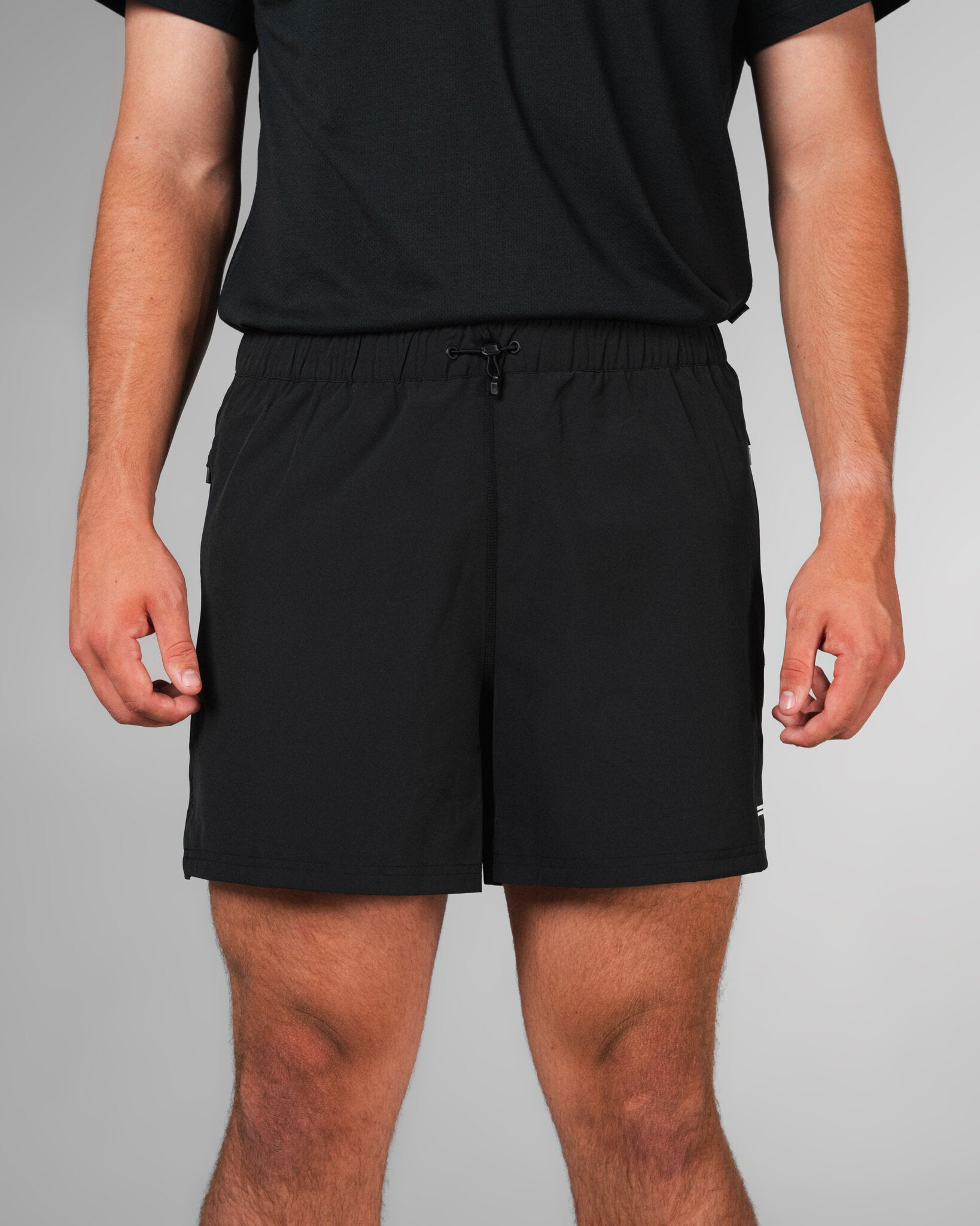 THNDHRT COLLECTION TRAINING APPAREL - PERFORMANCE SHORTS (BLACK)