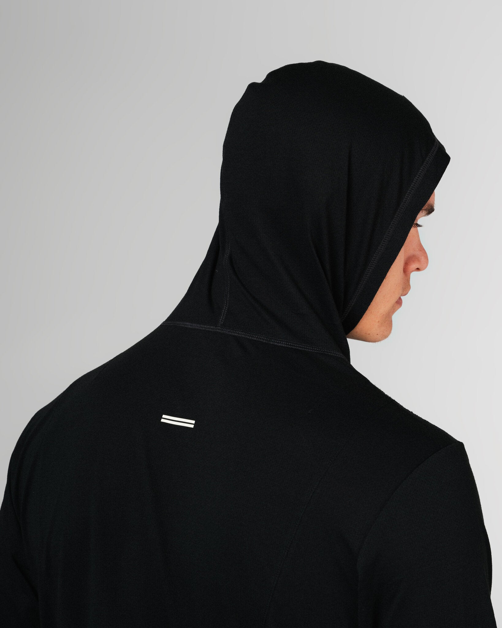 THNDHRT COLLECTION TRAINING APPAREL - HOODED LONG SLEEVE (BLACK)