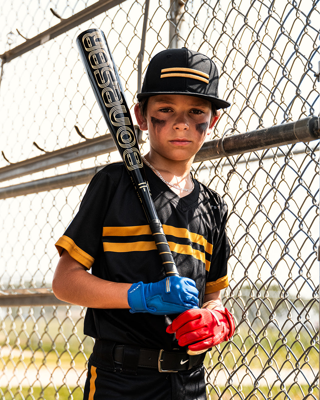 2024 BONESABER BLACK COBRA EDITION USA METAL BASEBALL BAT -11