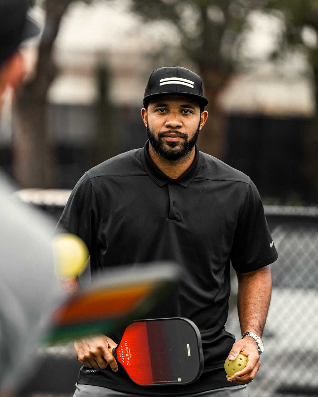 WSPB4 PRO ELONGATED SHAPE | COMPOSITE SURFACE PICKLEBALL PADDLE - LTD ED SCARLET BATTLE