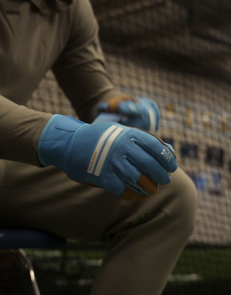 WORKMAN4 BATTING GLOVES "LIGHT BLUE"