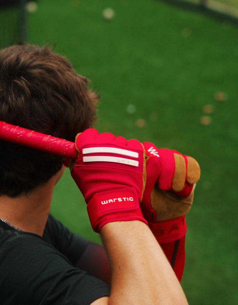 WORKMAN4 BATTING GLOVES "RED"
