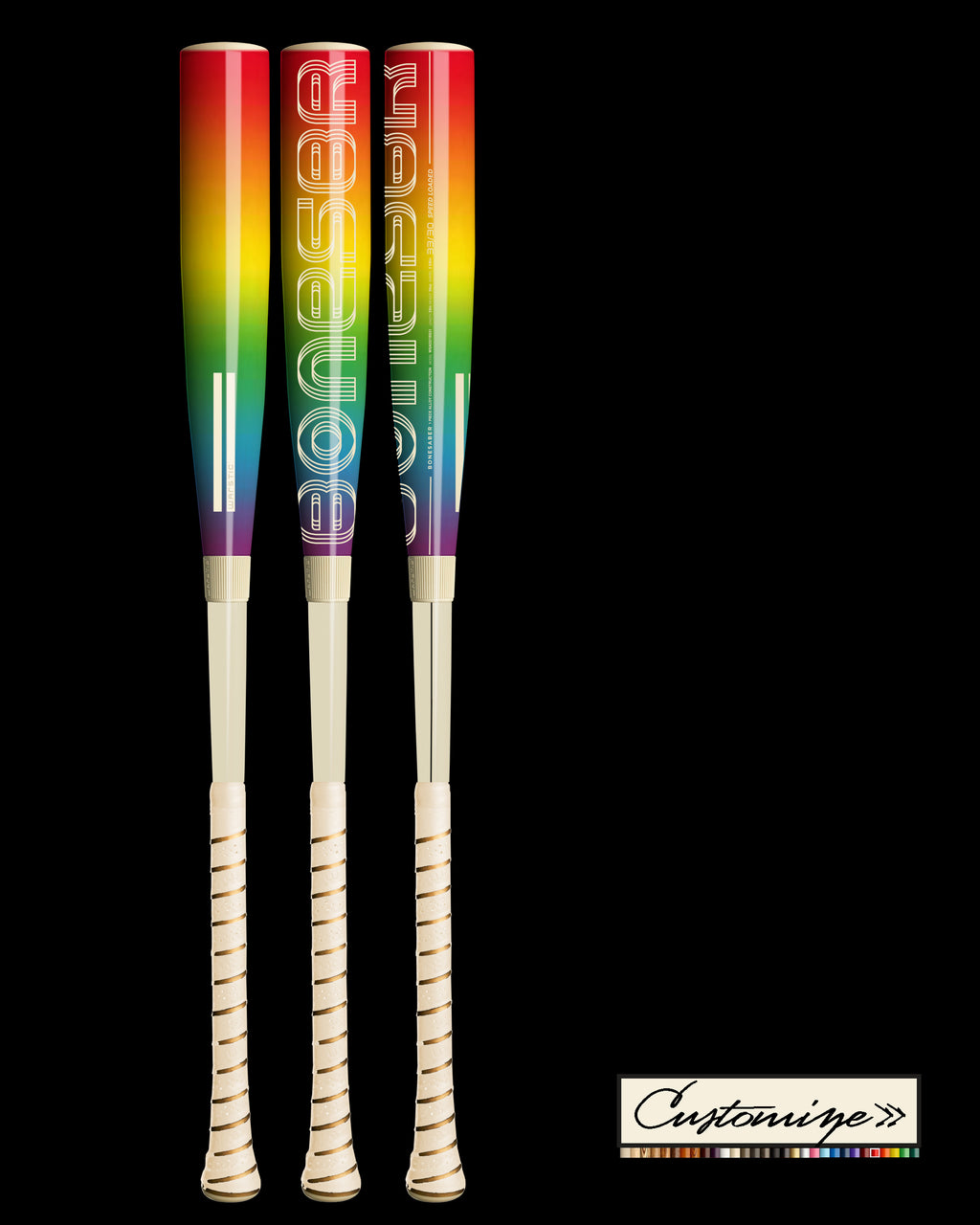 CUSTOM BONESABER HYBRID USA METAL BASEBALL BAT Warstic