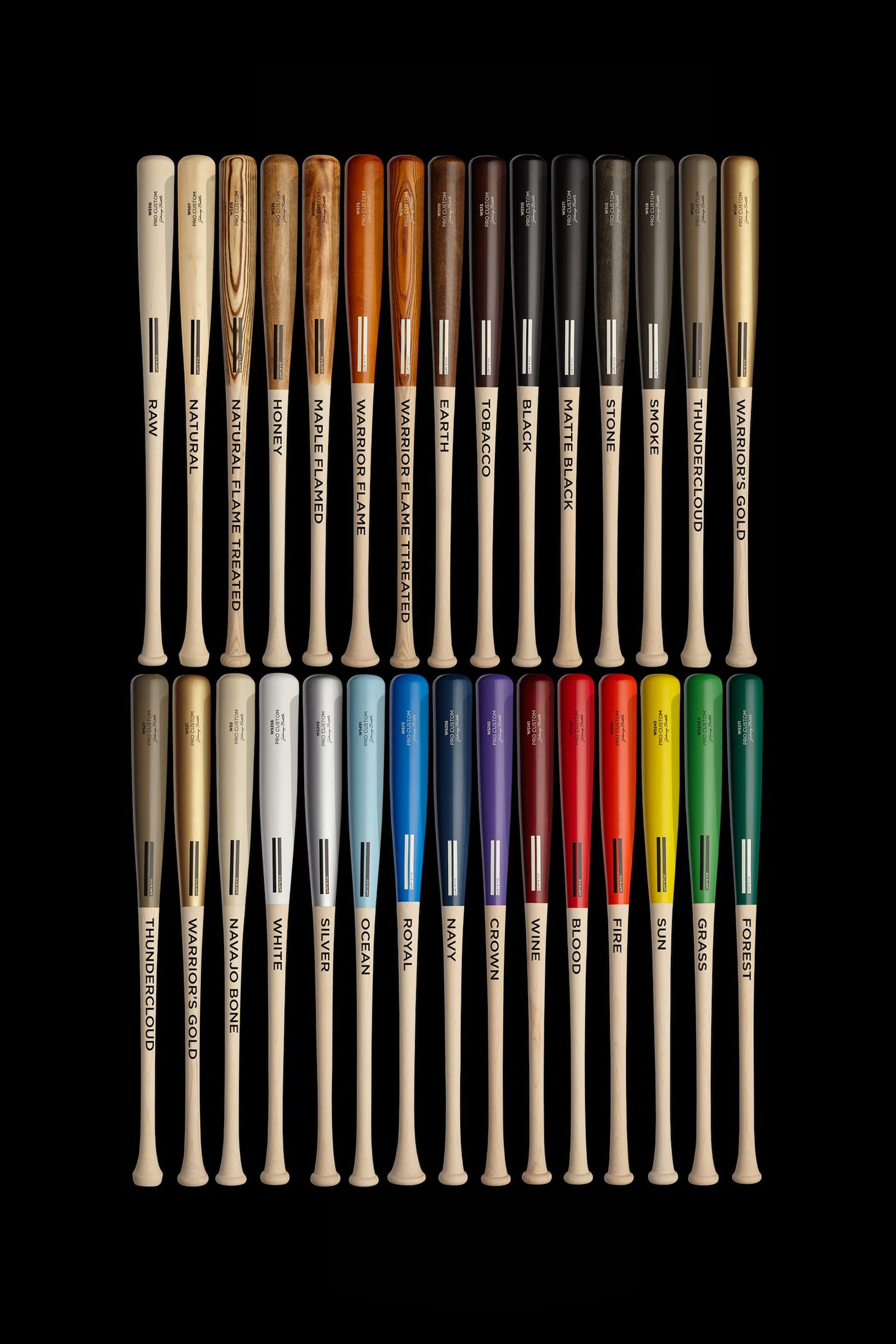 WARRIOR'S TRAINING WOOD BAT SET