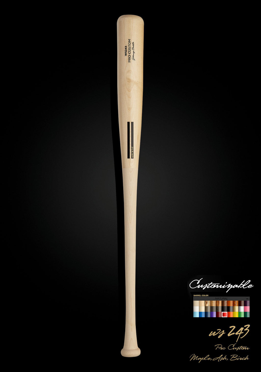 Wood Bats, Custom Pro Baseball Bats