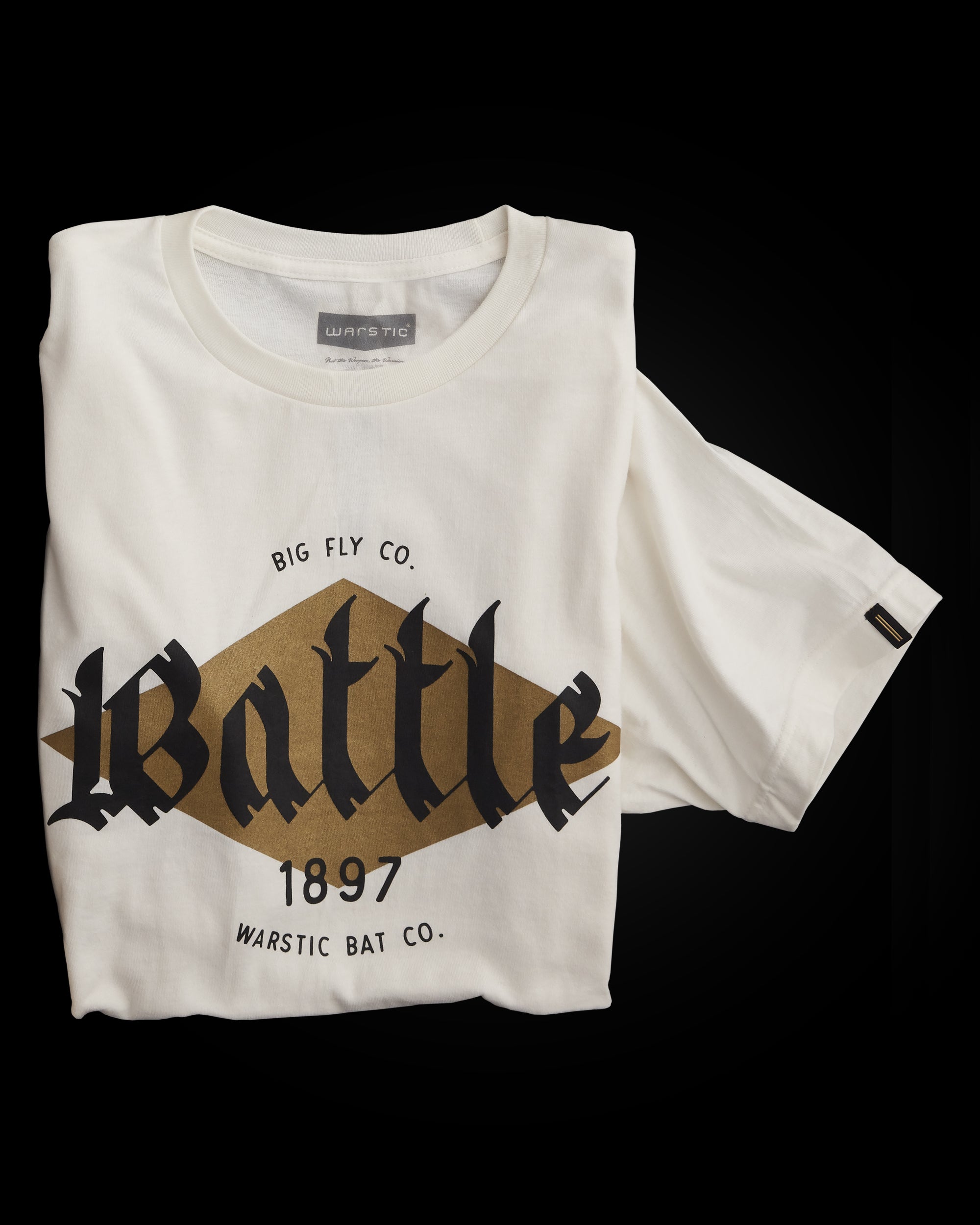BIG FLY x WARSTIC IAN KINSLER AUTOGRAPHED BAT, SHIRT & POSTER SET