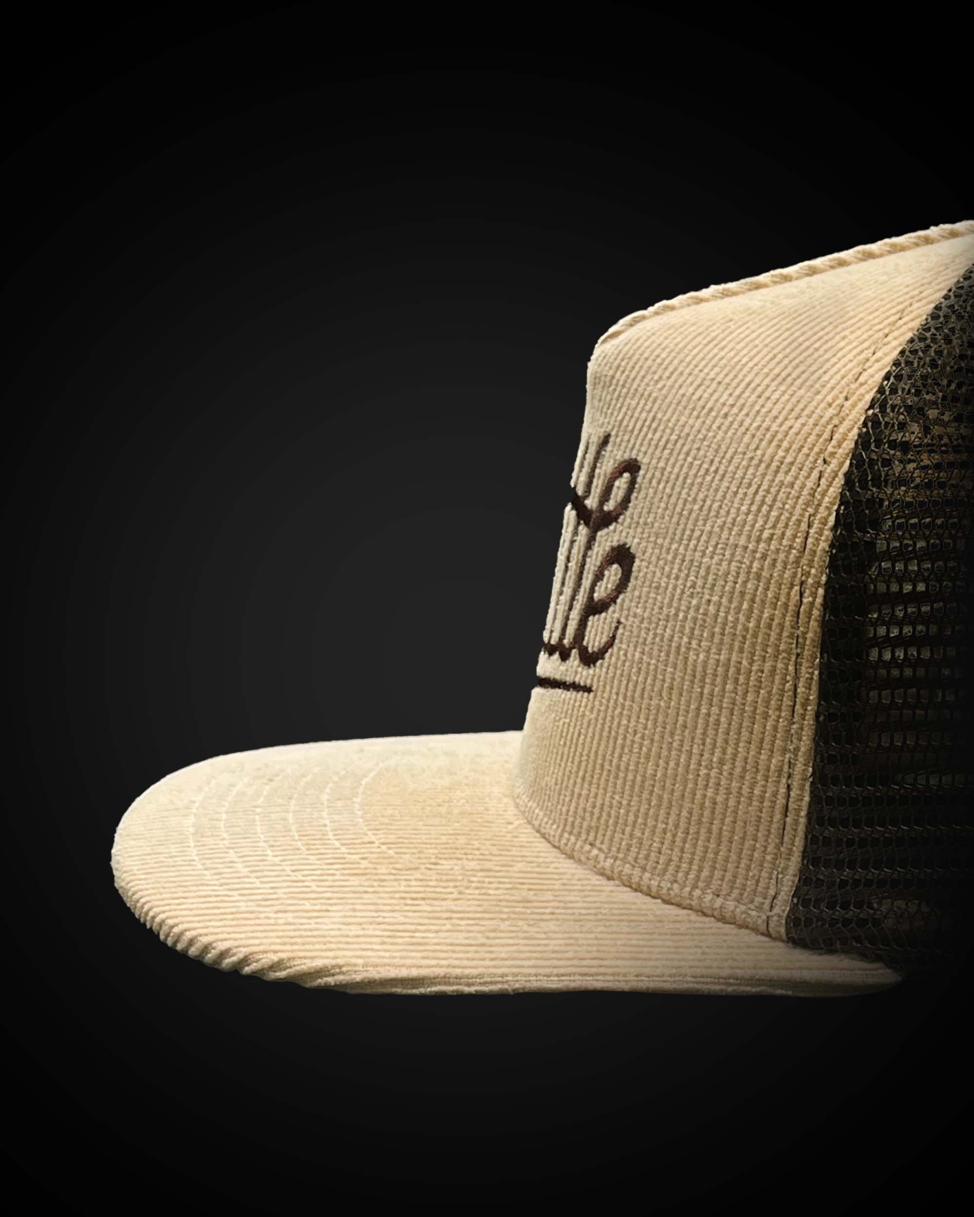 CORDUROY TRUCKER SNAPBACK KHAKI/TOBACCO (BATTLE)