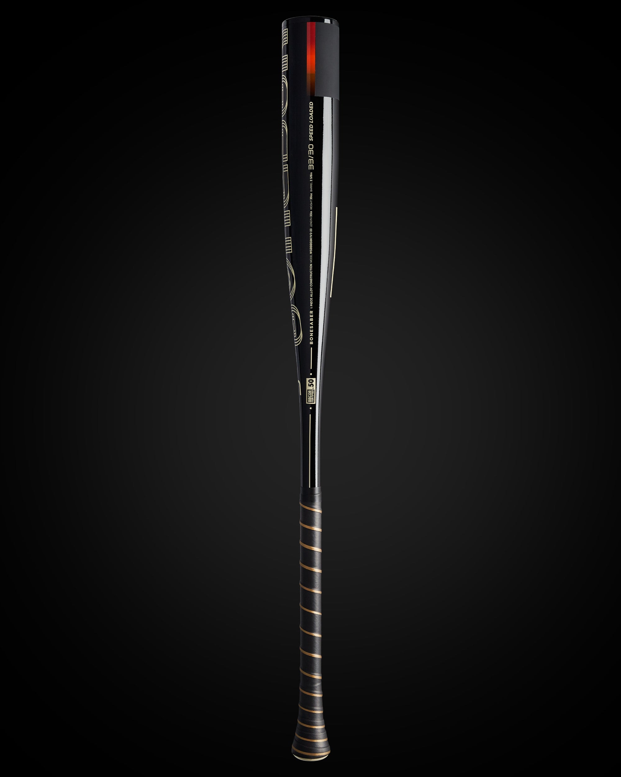 2024 BONESABER BLACK COBRA EDITION BBCOR METAL BASEBALL BAT