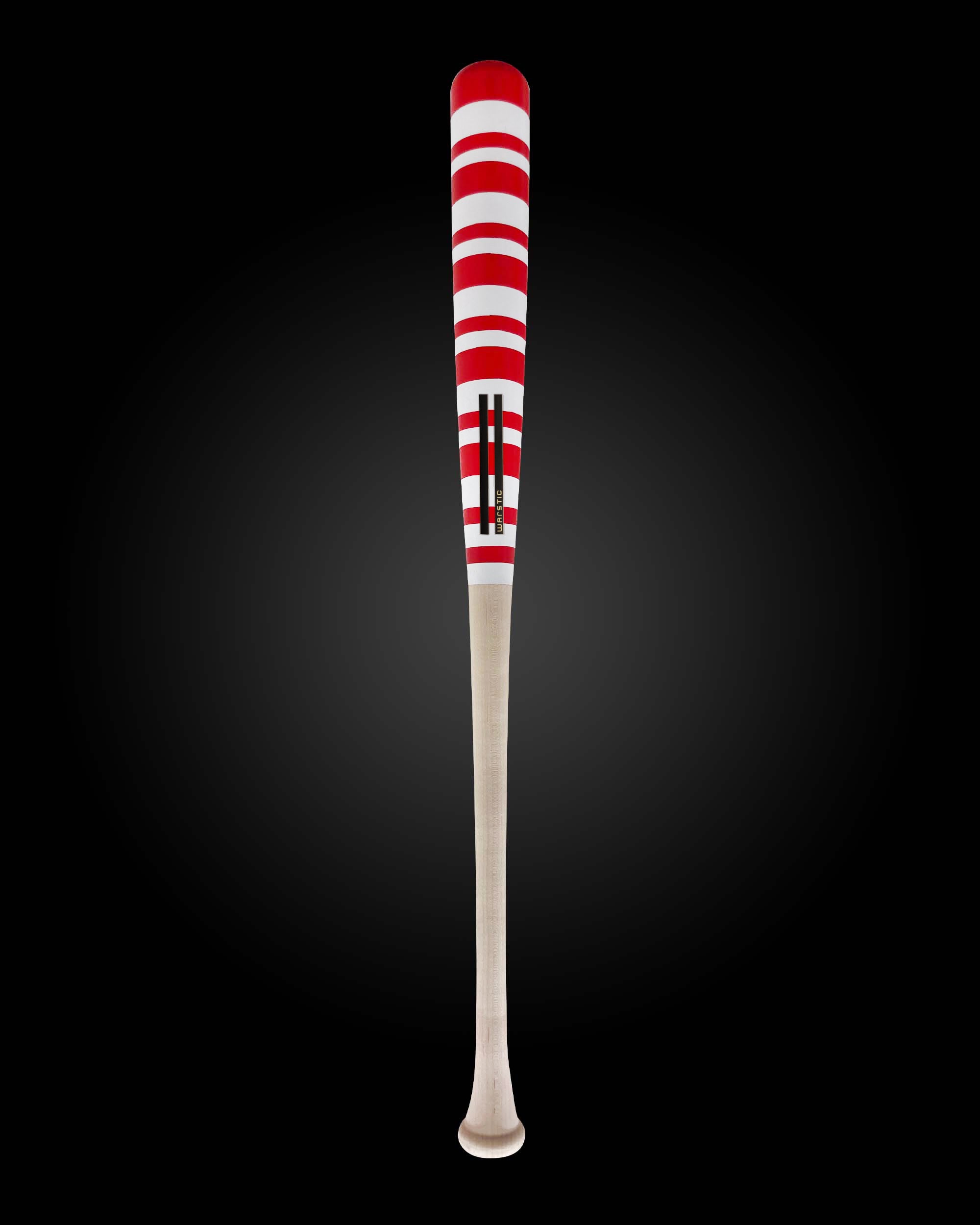 CANDY CANE SPECIAL EDITION WOOD BAT