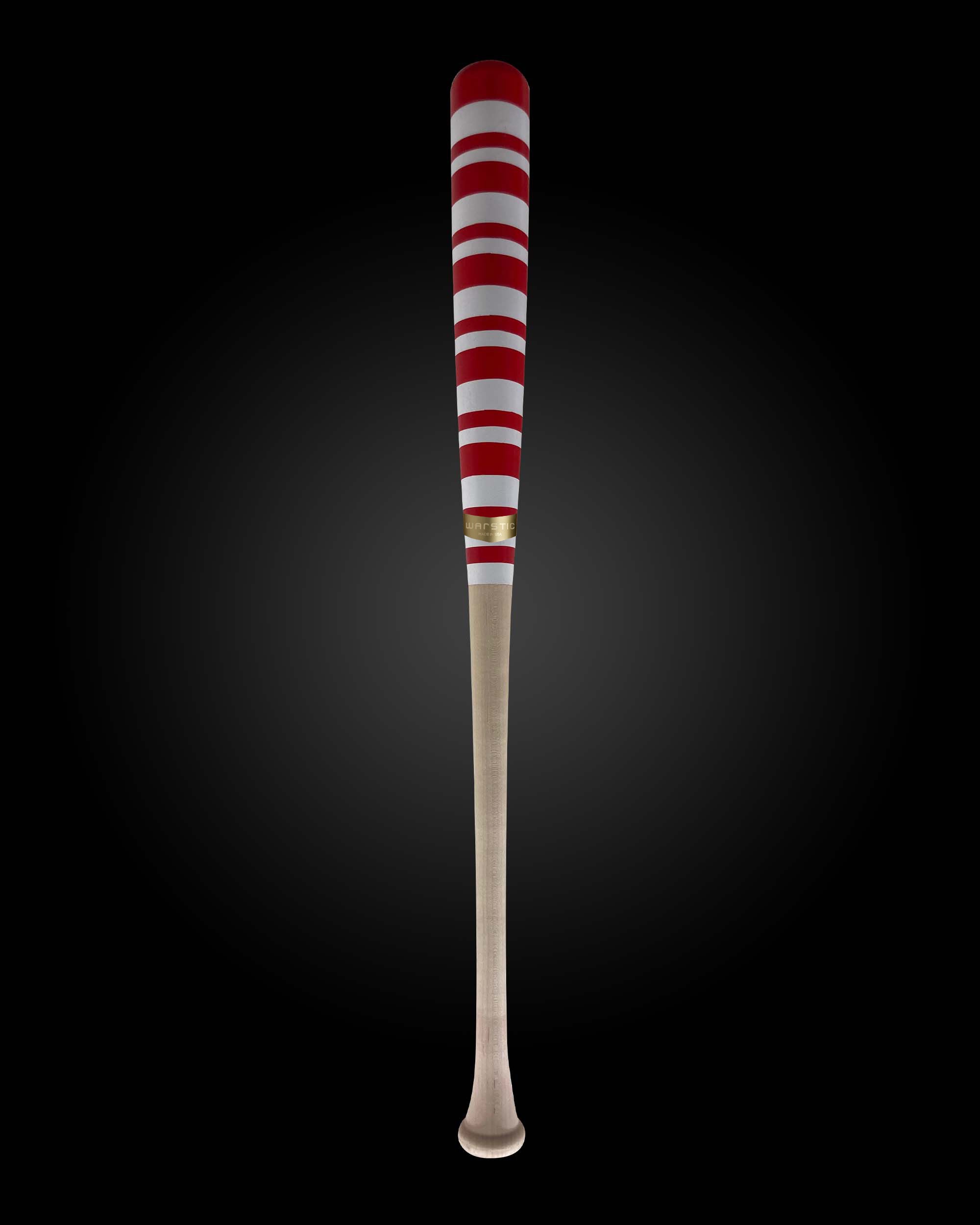 CANDY CANE SPECIAL EDITION WOOD BAT
