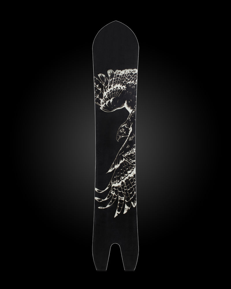 THE CARVER SNOWBOARD- FOREST HAWK EDITION