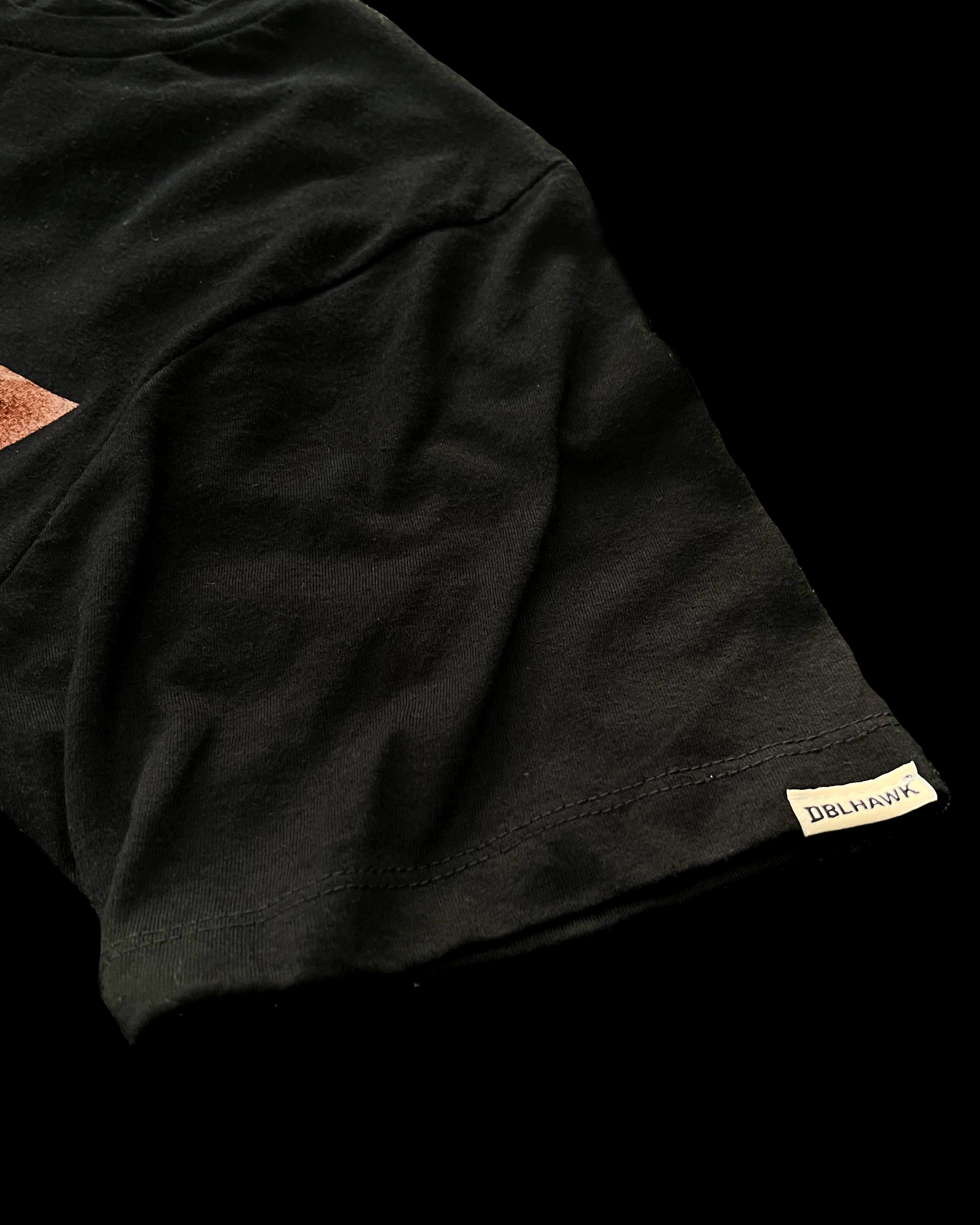 DBLHAWK Black Logo Tee