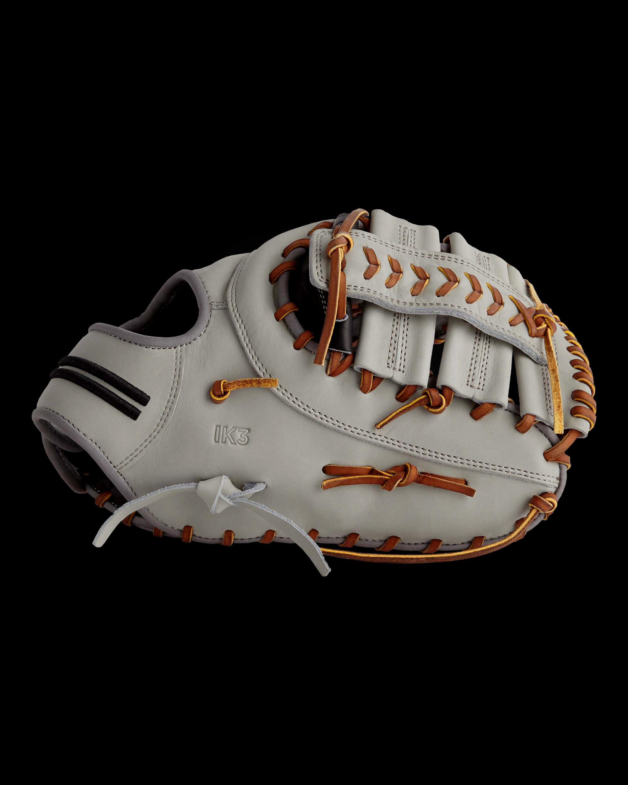 IK3 SERIES JAPANESE KIP FIRST BASE MITT- GRAY WOLF STYLE