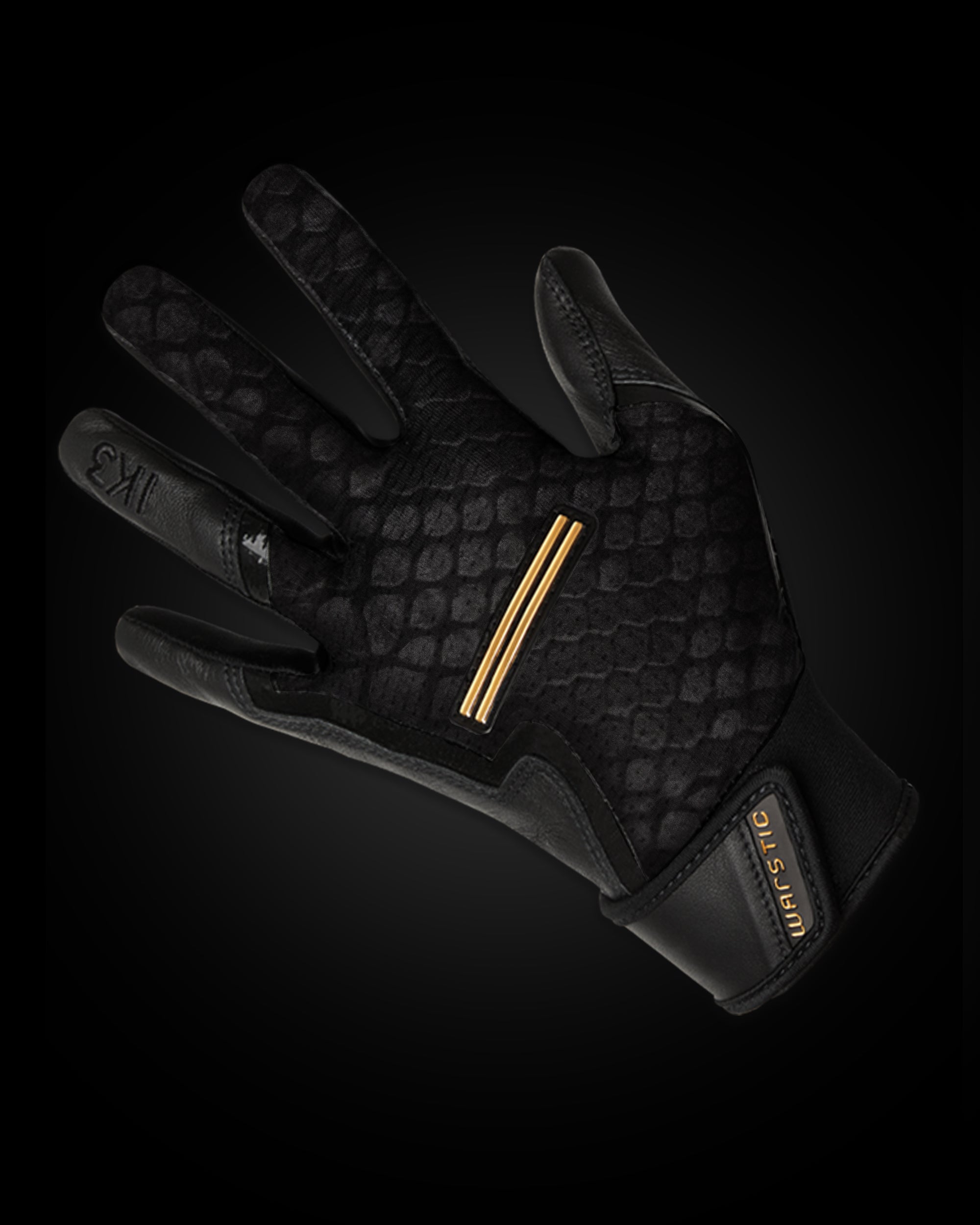 IK3 PRO LTD ED BATTING GLOVES "BLACK COBRA"