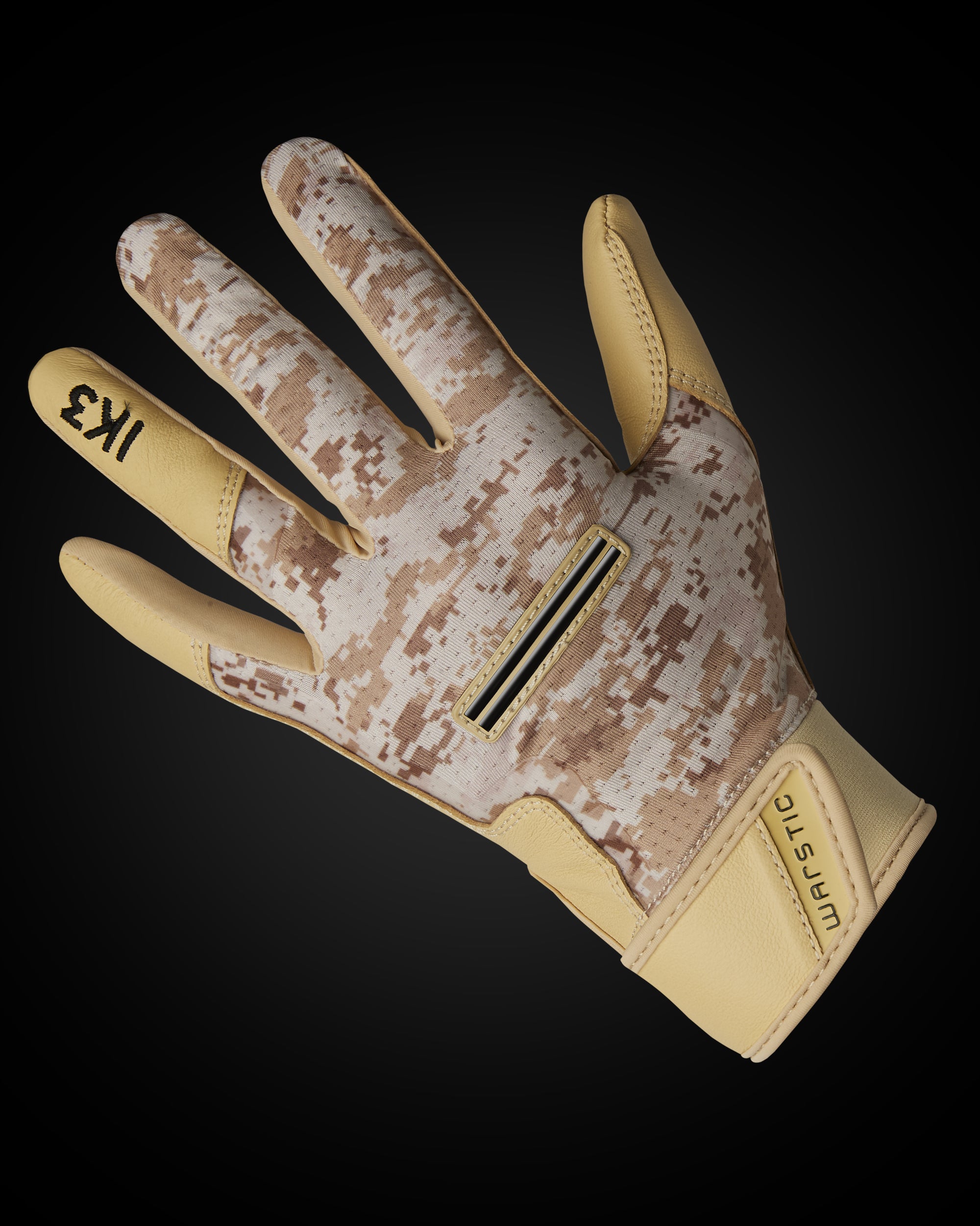 IK3 Pro Short Cuff Batting Gloves Desert Camo